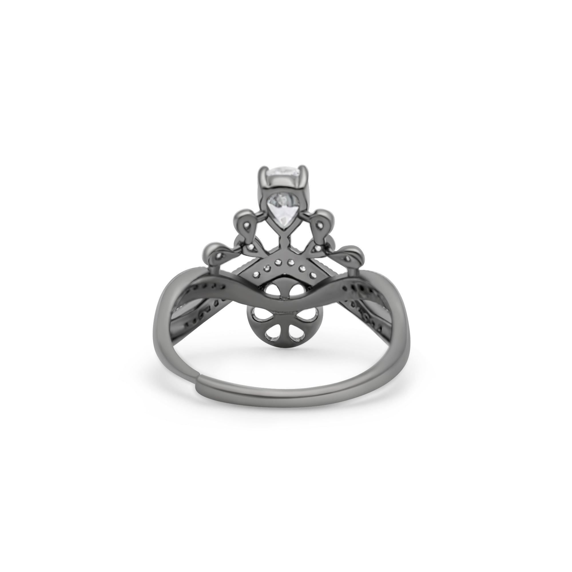 Adjustable Ring 925 Silver for pearl SC218