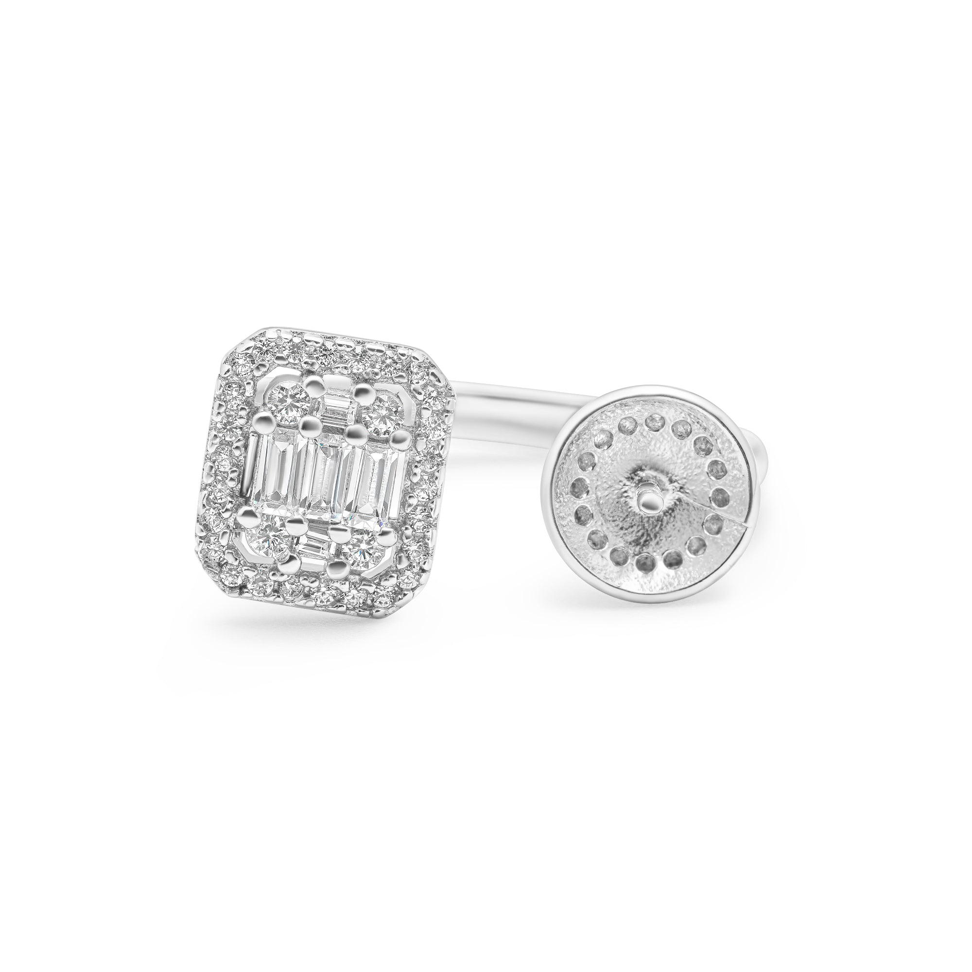 Adjustable Ring 925 Silver for pearl SC220