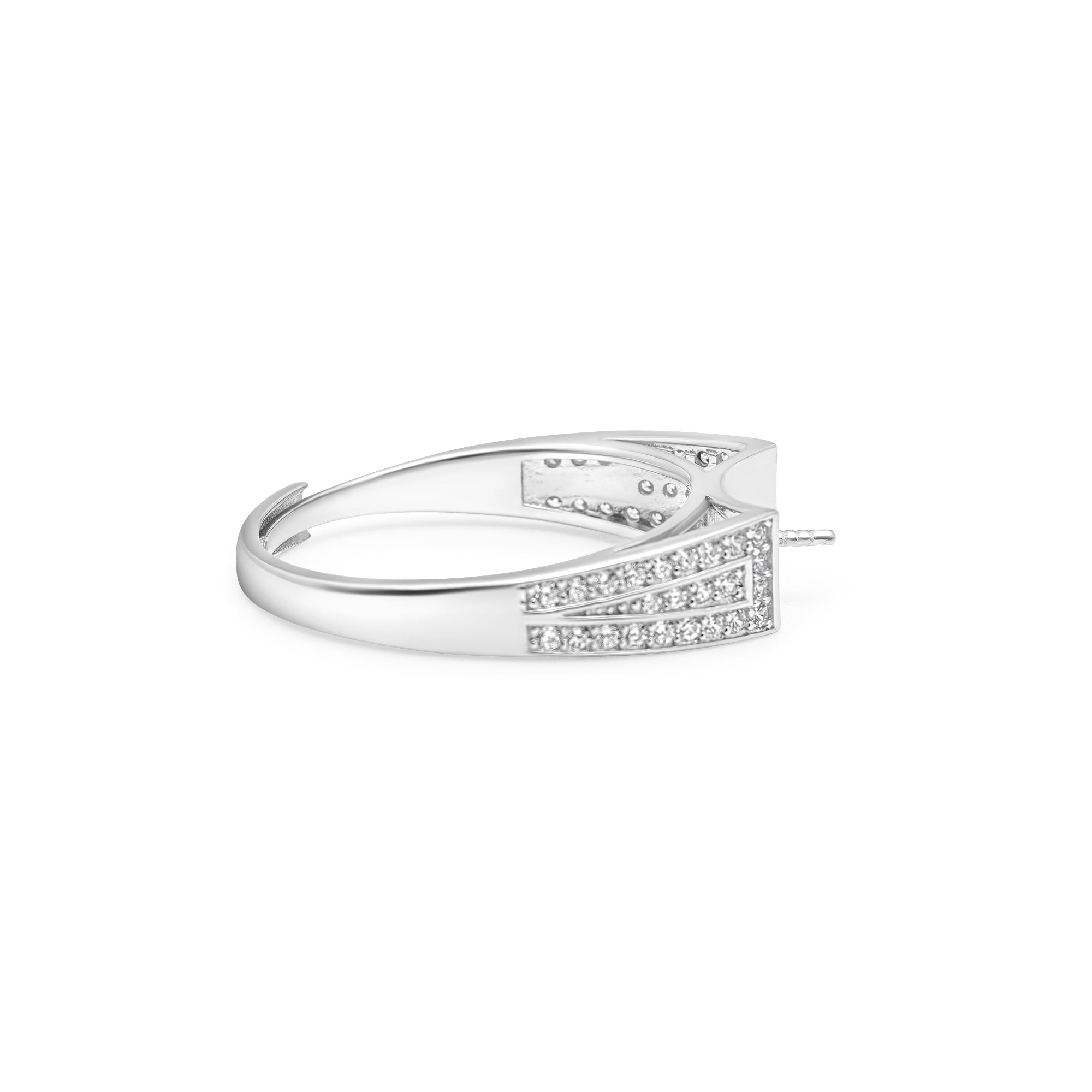 Adjustable Ring 925 Silver for pearl SC225