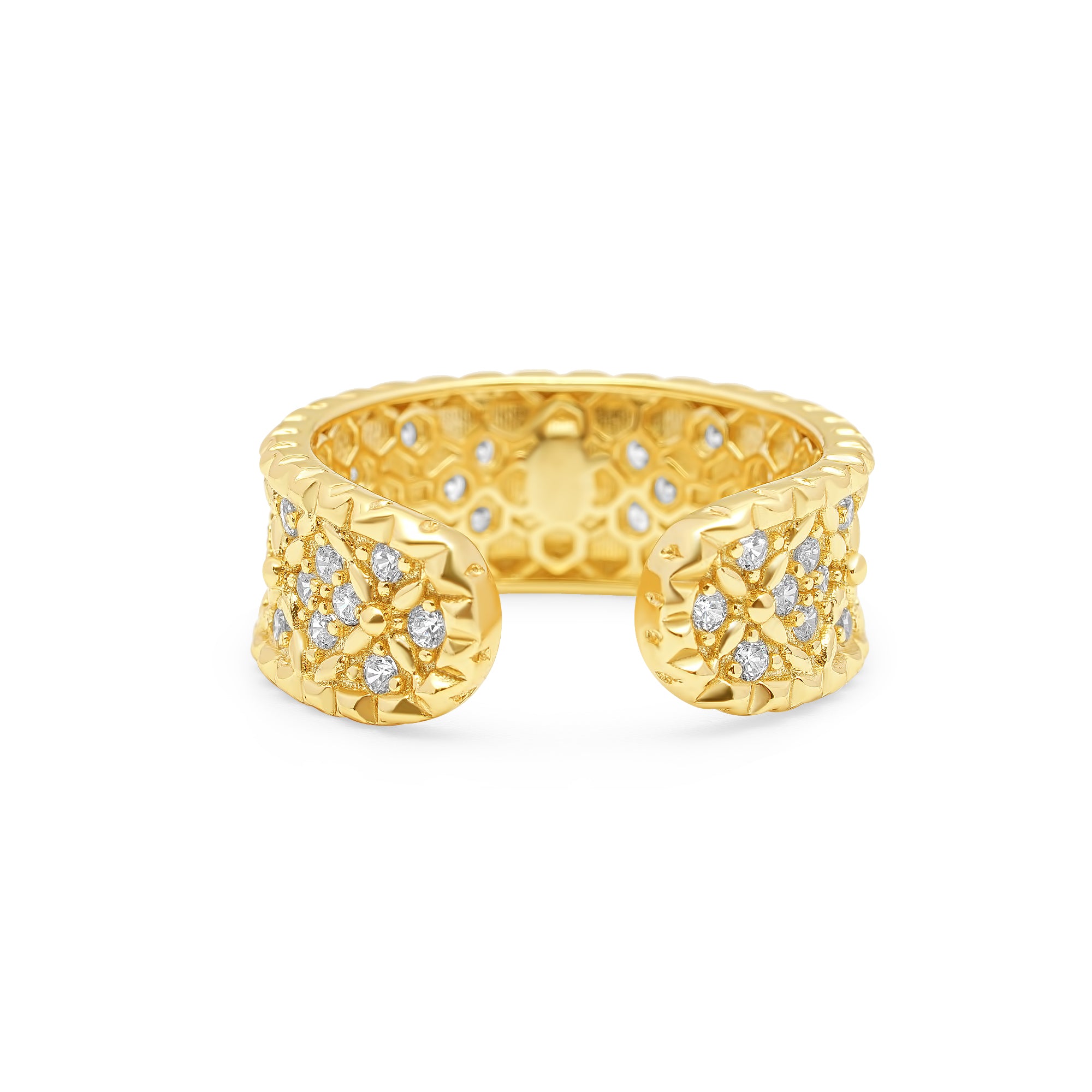 Adjustable Ring 925 Silver for pearl SC228G
