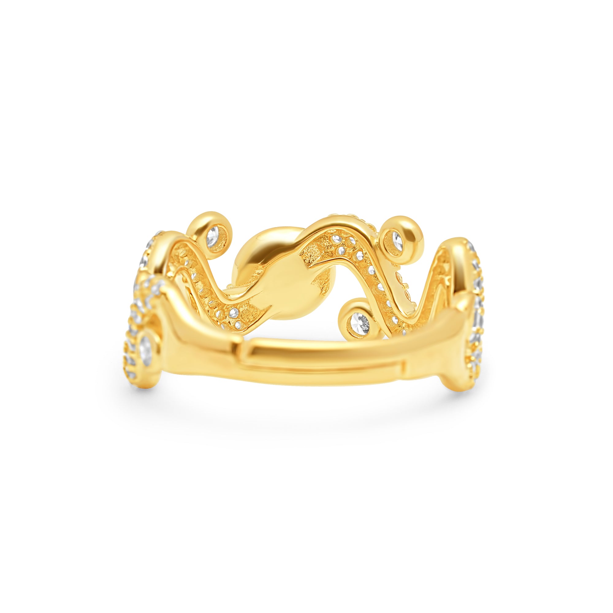 Adjustable Ring 925 Silver for pearl SC229G