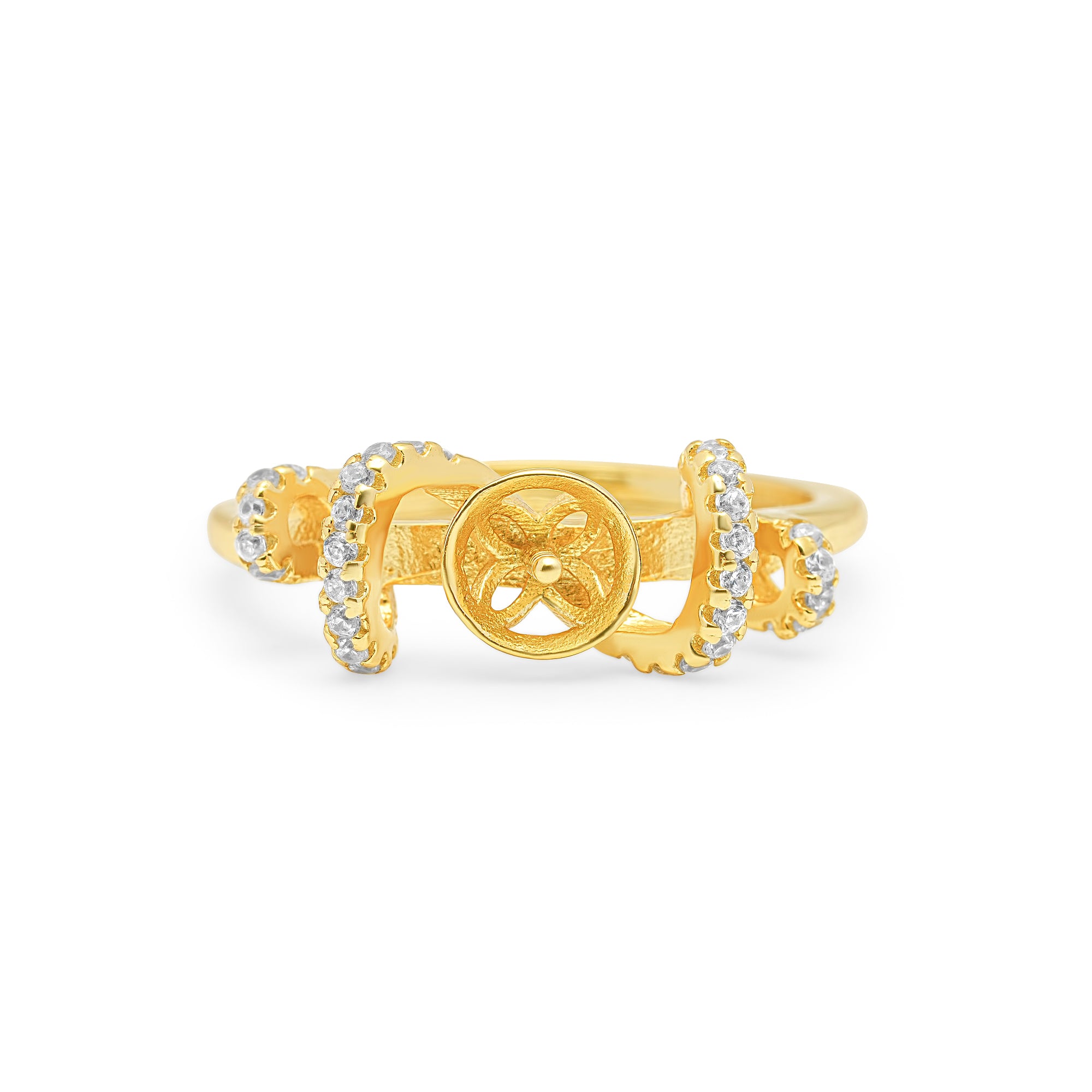 Adjustable Ring 925 Silver for Pearl SC230/SC230G