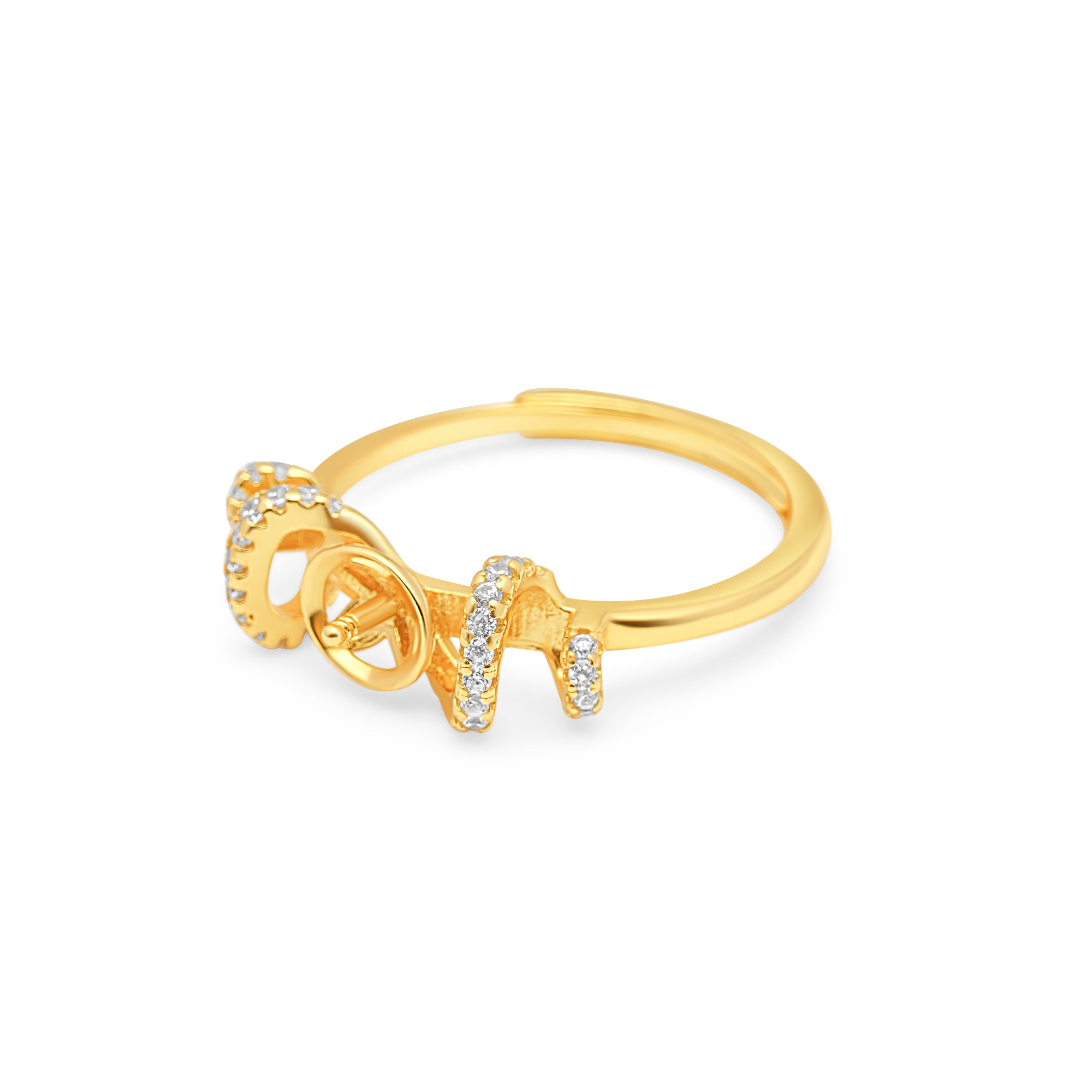 Adjustable Ring 925 Silver for Pearl SC230/SC230G