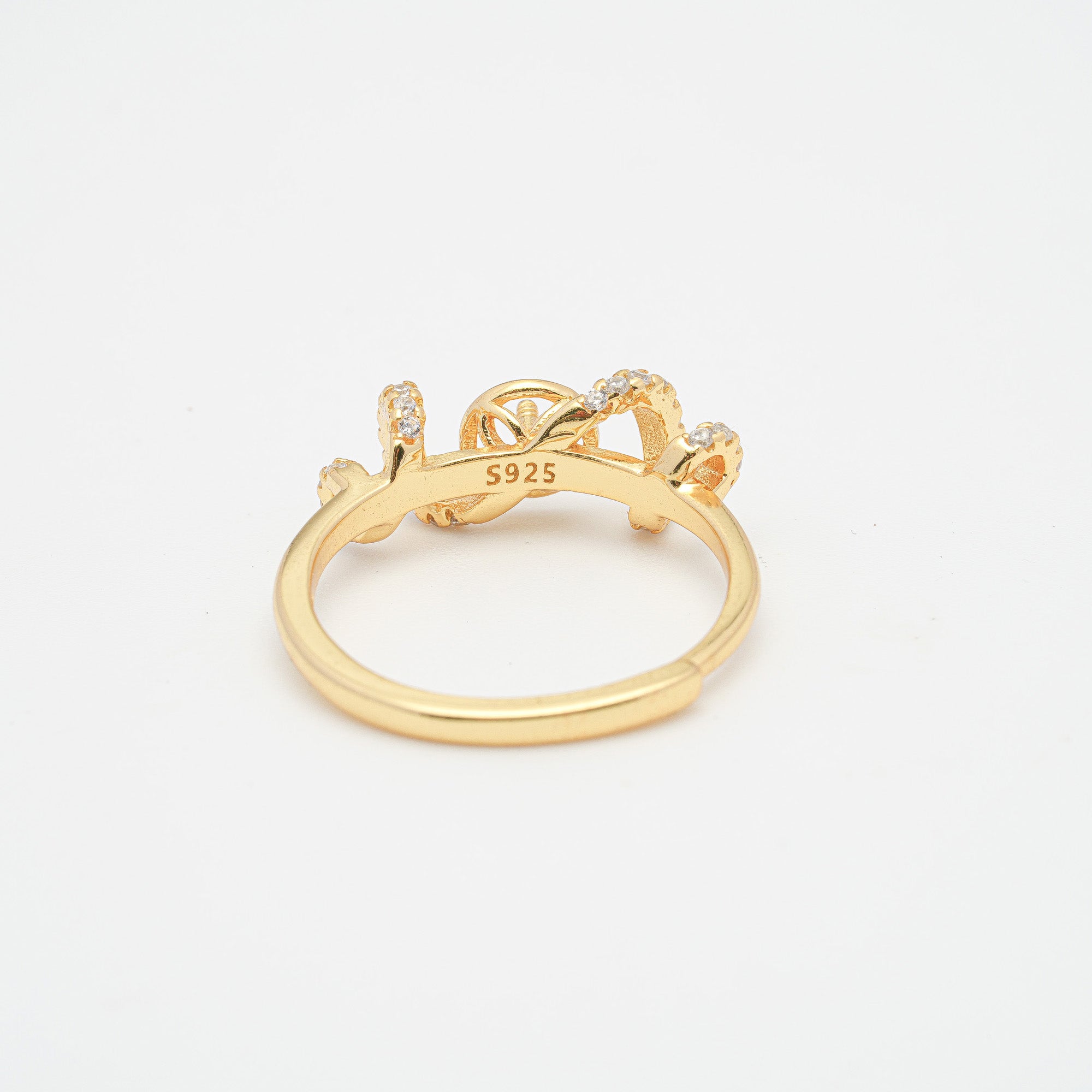 Adjustable Ring 925 Silver for Pearl SC230/SC230G
