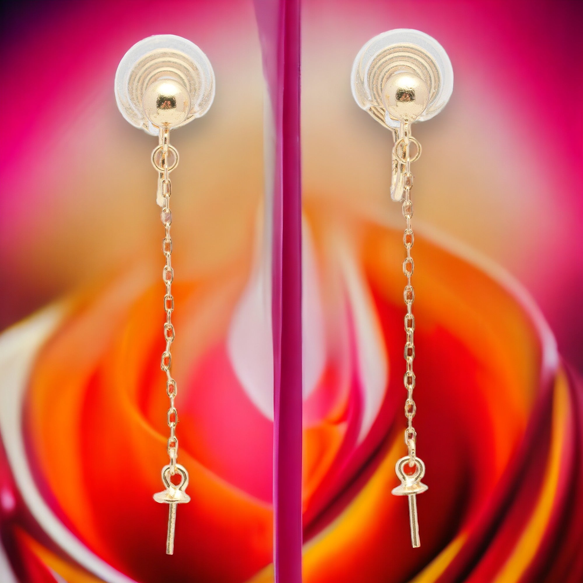 925 Silver RH Earrings Dangling SC236