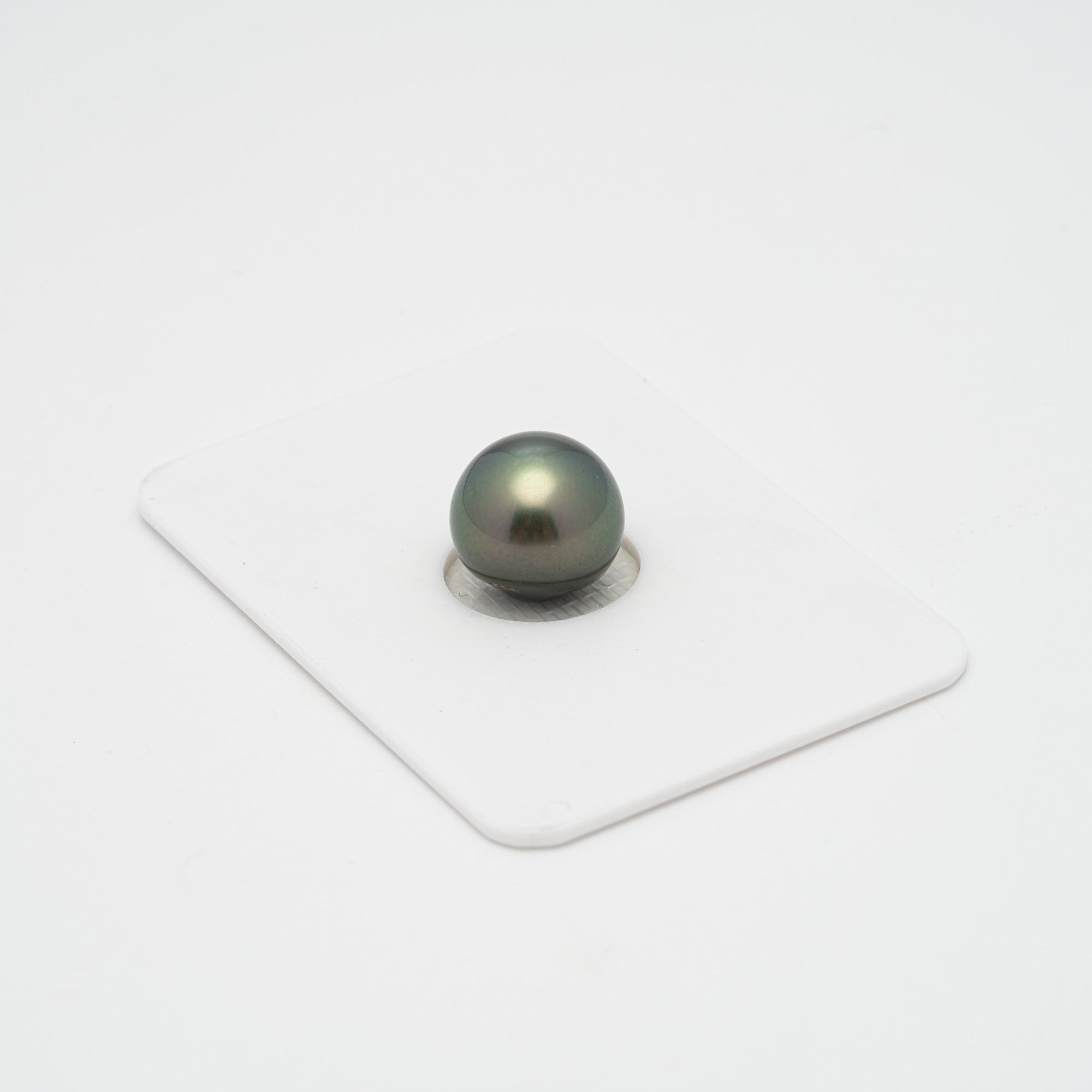 1pcs Green 10.8mm - SB AA/AAA Quality Tahitian Pearl Single LP1638 CMP1