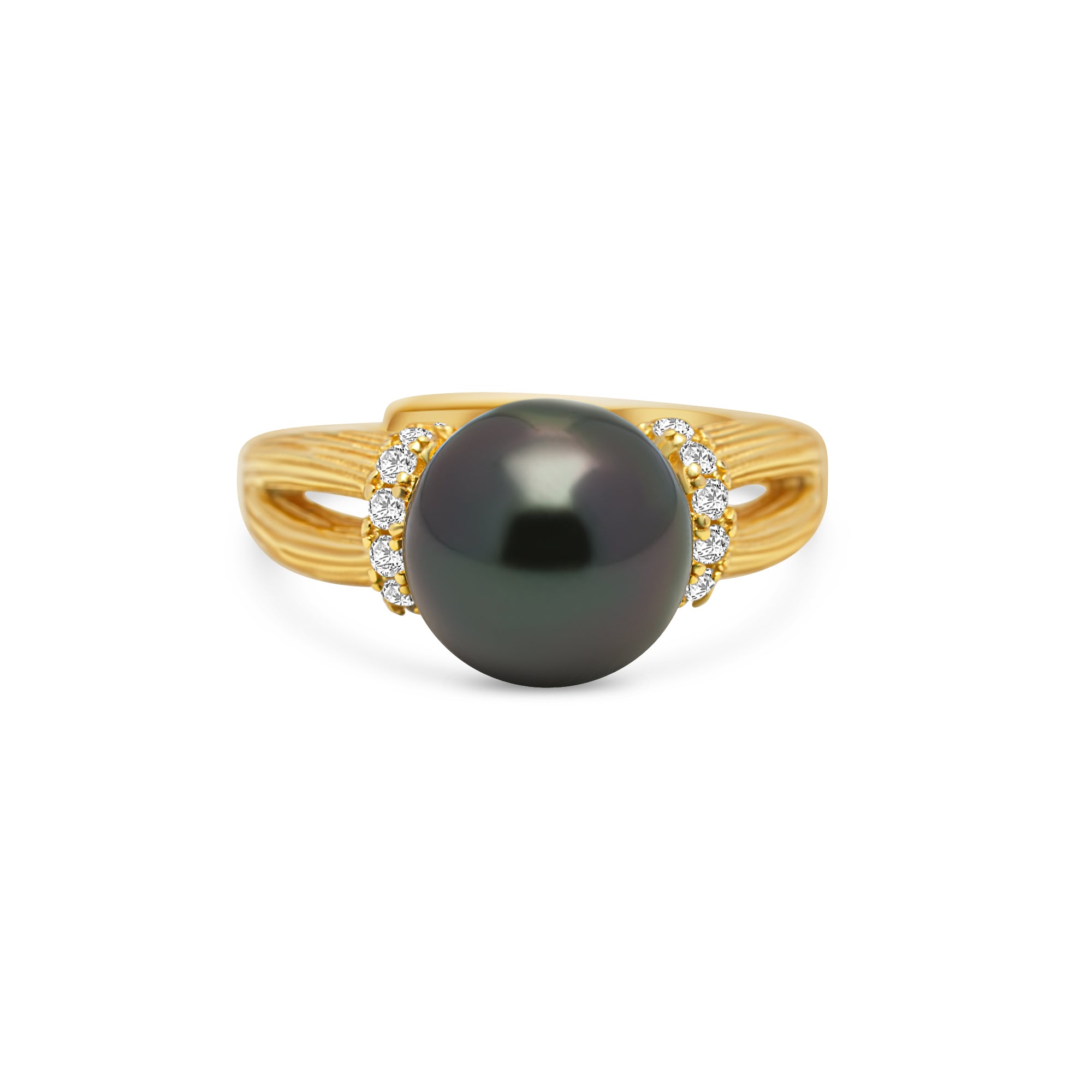 1pcs Tahitian Pearl Ring 925 Silver SHM1802