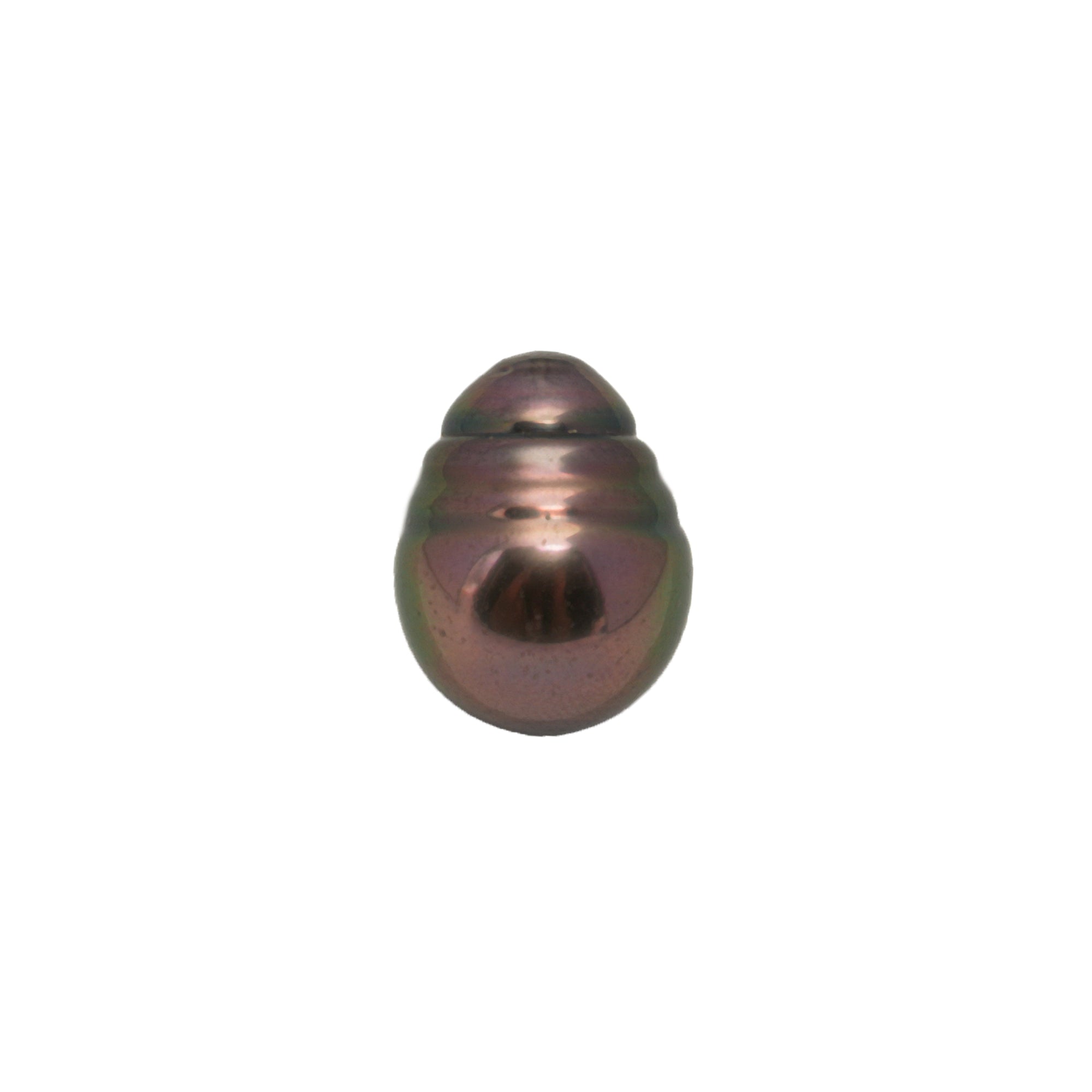 1pcs "High Luster" Green Cherry 12.6mm - CL AAA Quality Tahitian Pearl Single LP2335 CMP9