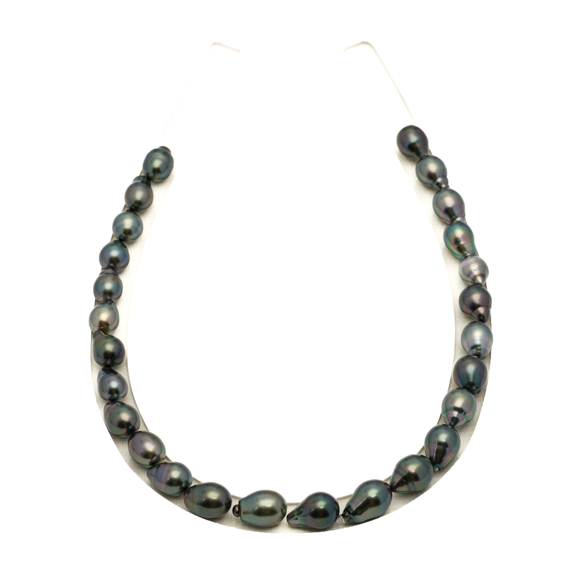 26pcs Tahitian Pearl Necklace NL1785 LP2