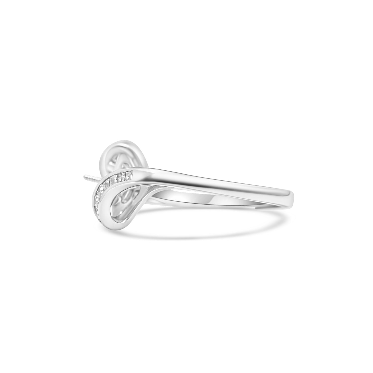 Adjustable Ring 925 Silver for pearl SC371