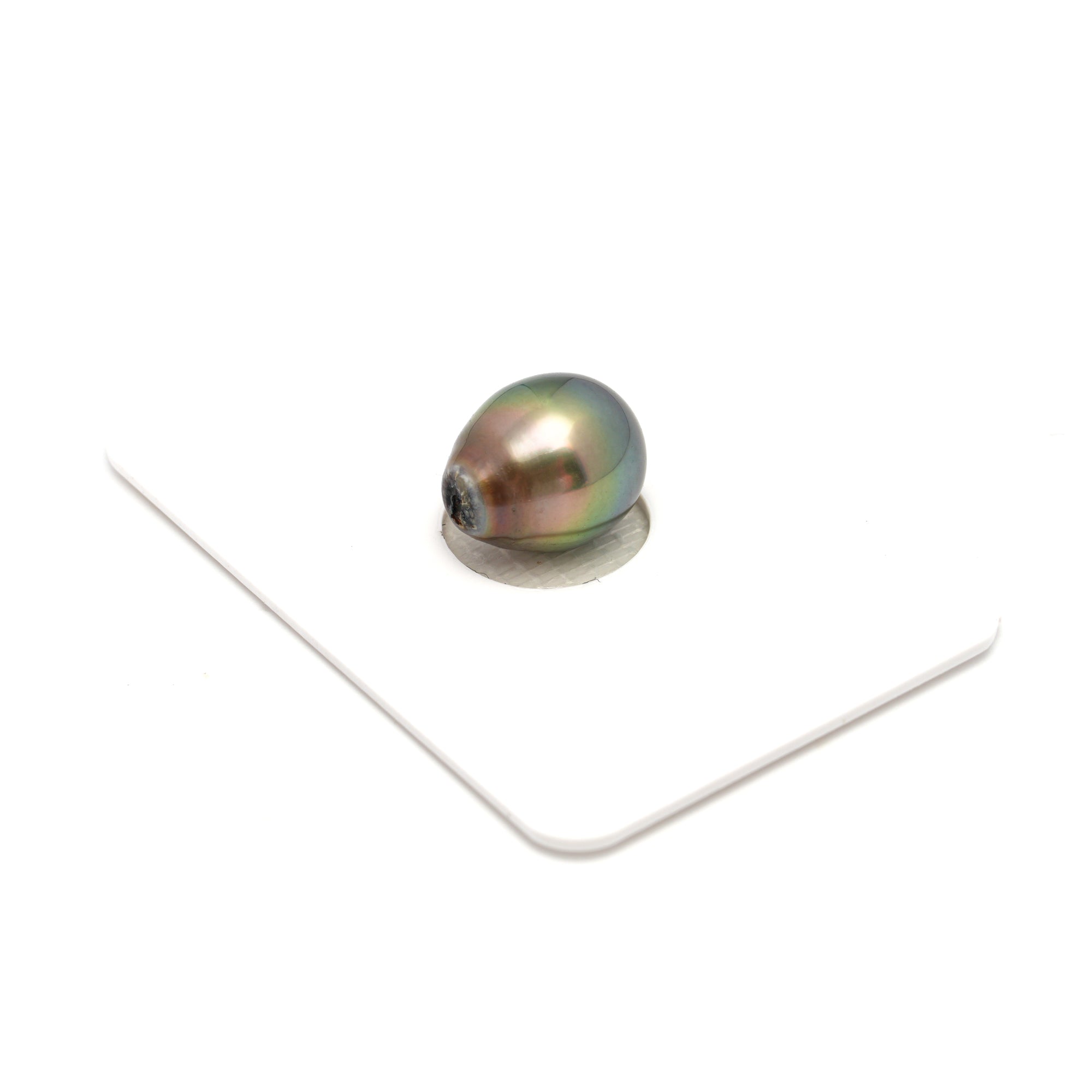1pcs "High Luster" Green 10.5mm - SB AAA Quality Tahitian Pearl Single LP2249 OR12