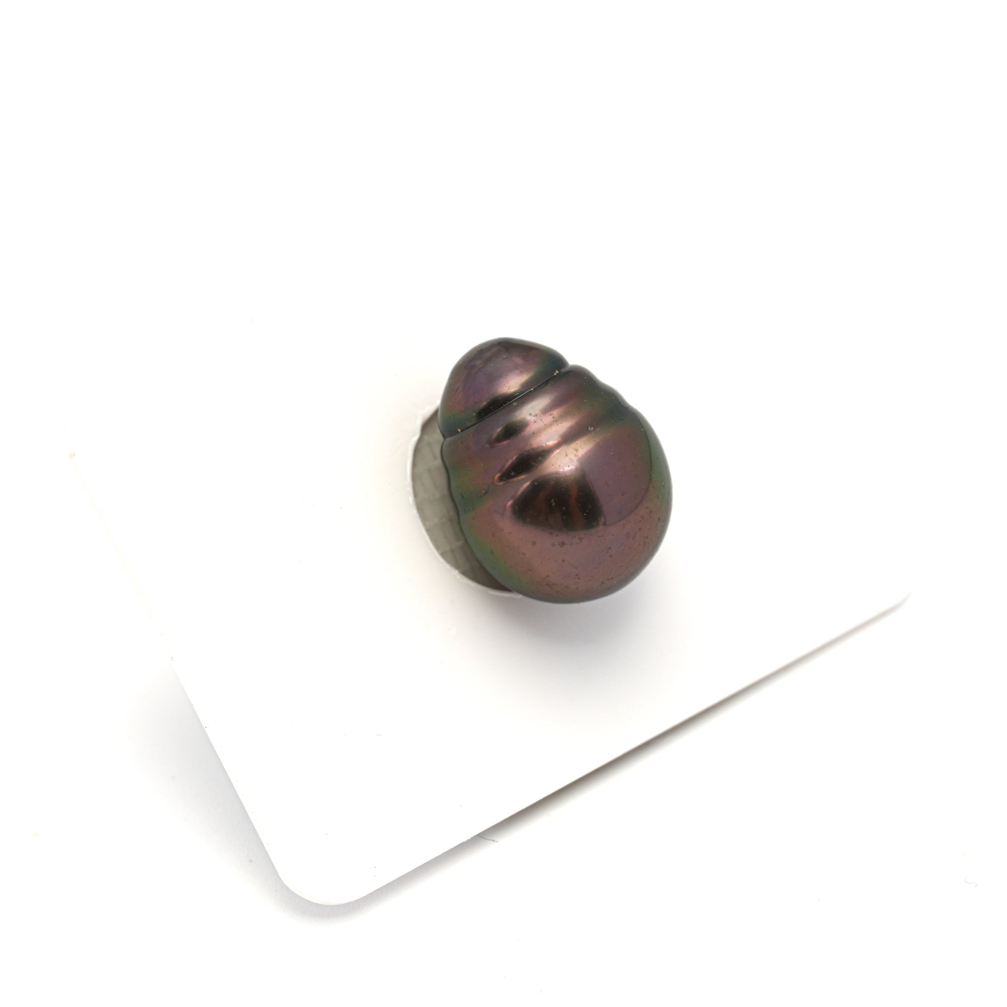 1pcs "High Luster" Green Cherry 12.6mm - CL AAA Quality Tahitian Pearl Single LP2335 CMP9