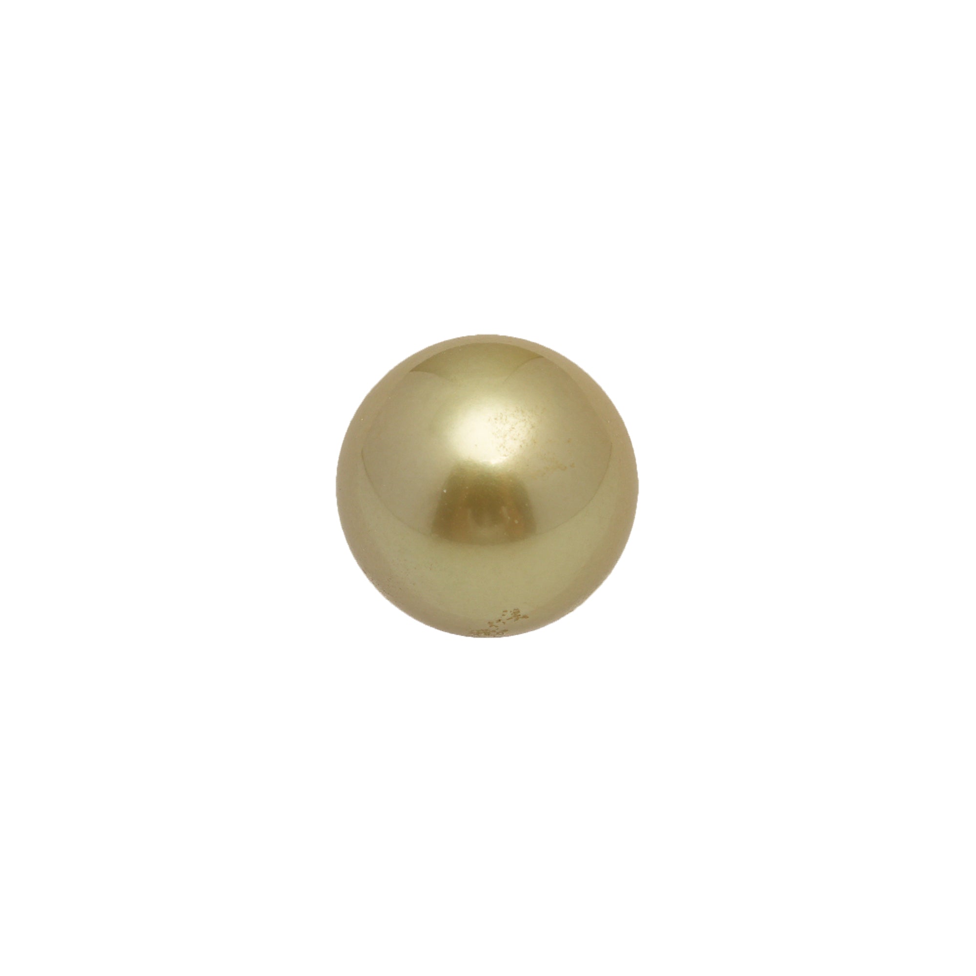 1pcs "High Luster" Yellow 13.1mm - RSR AAA Quality Tahitian Pearl Single LP2408 ORX1