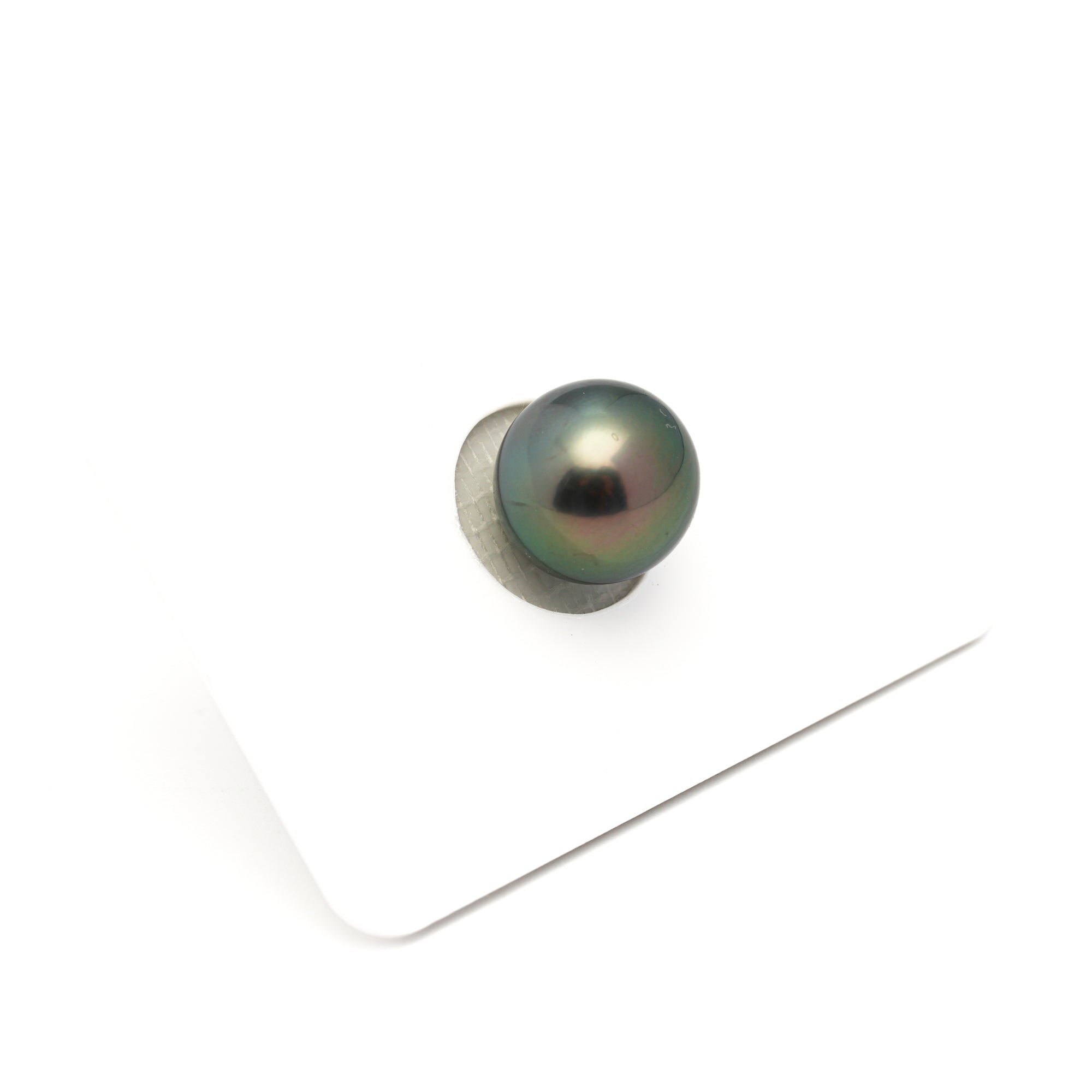 1pcs "High Luster" Peacock 11.1mm - SR TOP Quality Tahitian Pearl Single LP2409 LP1