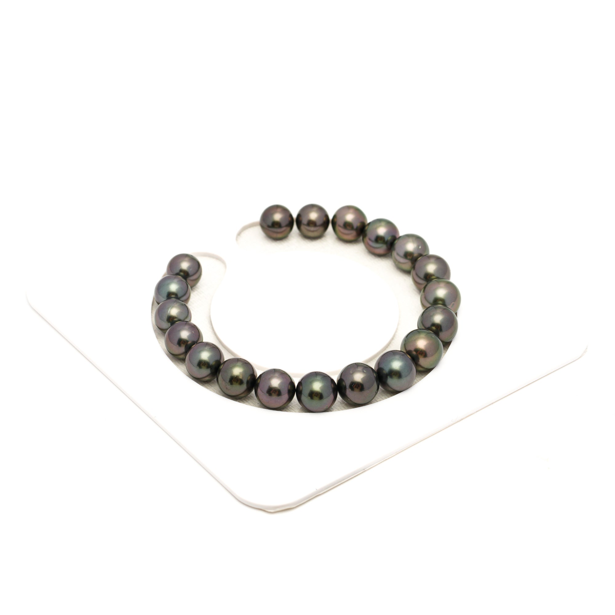 19pcs Cherry Mix 8-9mm - SR/NR AAA/AA Quality Tahitian Pearl Bracelet BR2337 OR13