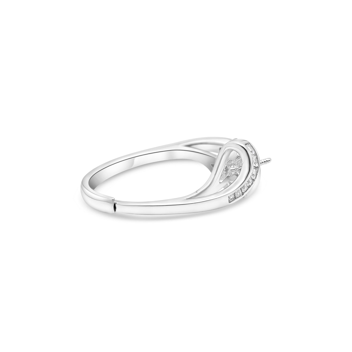 Adjustable Ring 925 Silver for pearl SC371