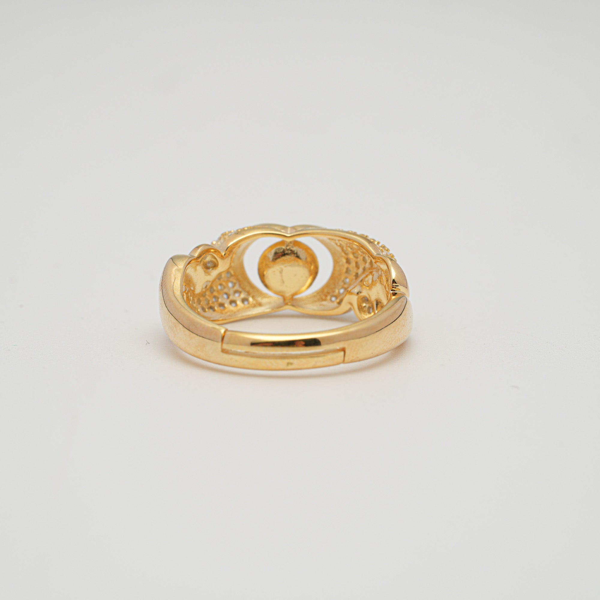 Adjustable Ring 925 Silver for Pearl SC494/SC494G