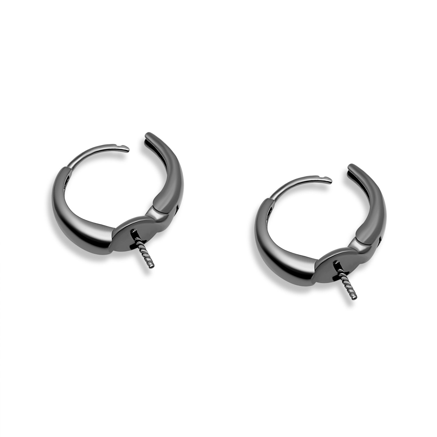Dangle Earring Bails 925 Silver for Pearl SC330
