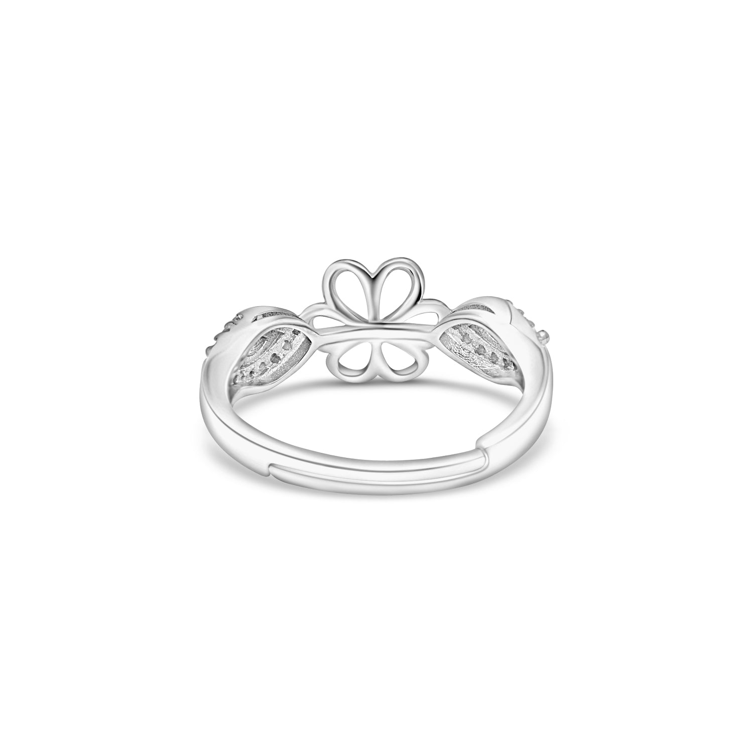 Adjustable Ring 925 Silver for pearl SC364
