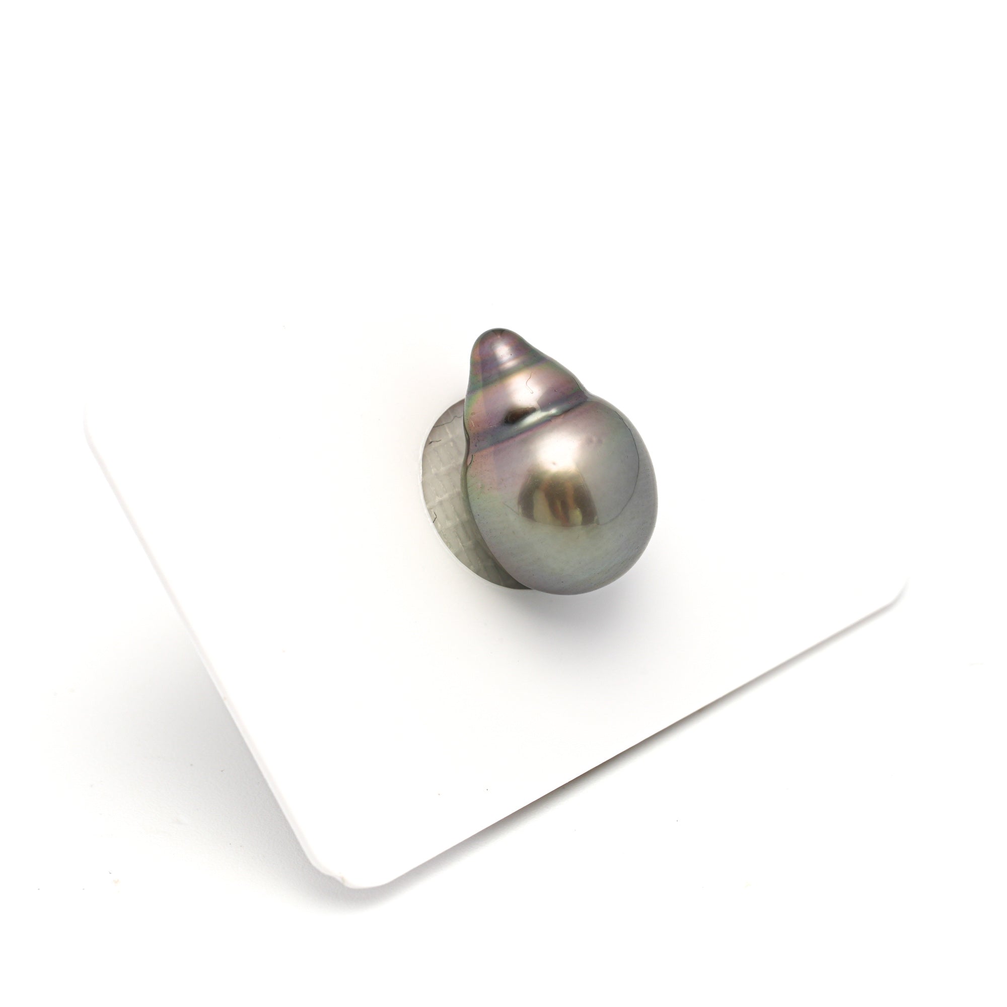 1pcs "High Luster" Green 11.3mm - SB AAA Quality Tahitian Pearl Single LP2250 OR12
