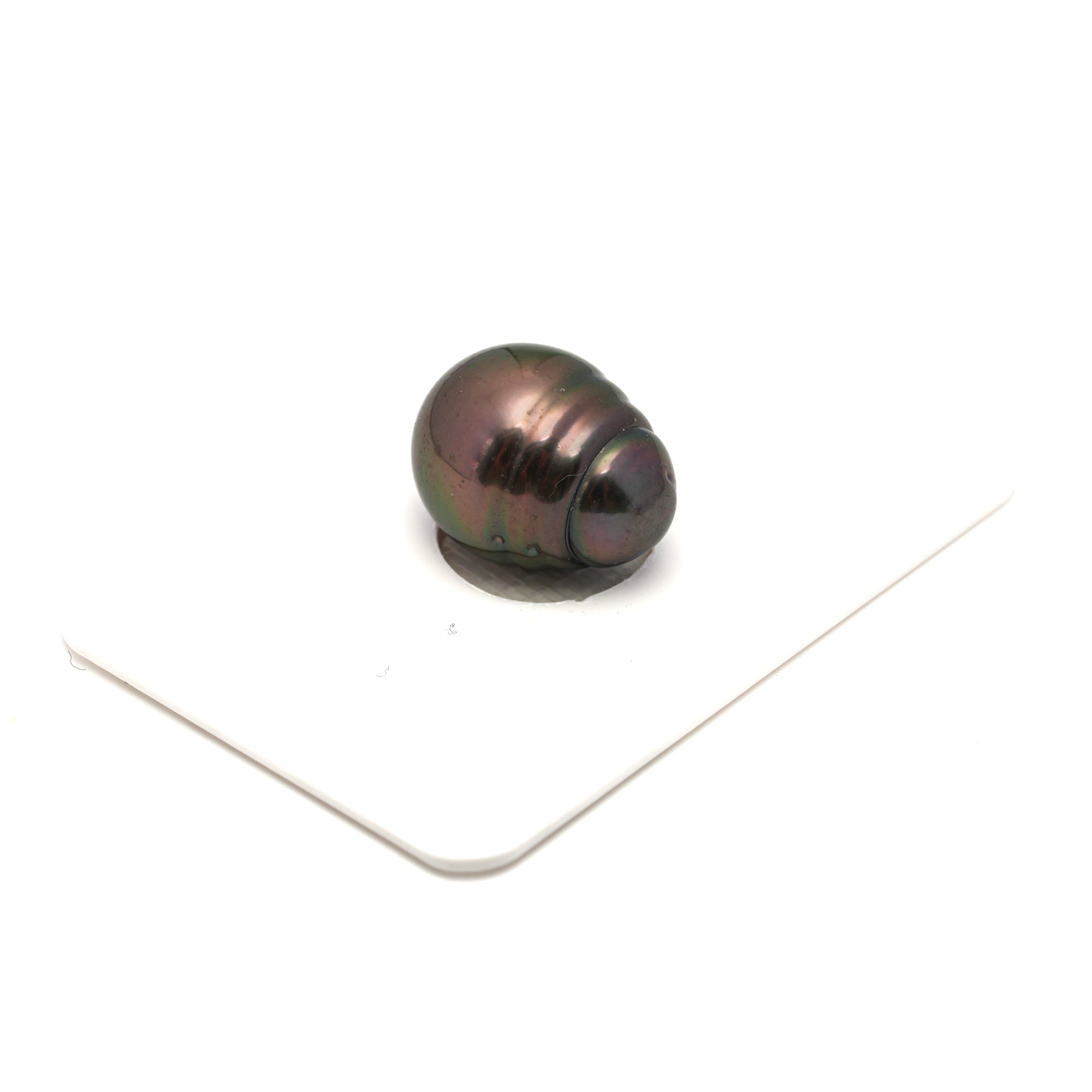 1pcs "High Luster" Green Cherry 12.6mm - CL AAA Quality Tahitian Pearl Single LP2335 CMP9