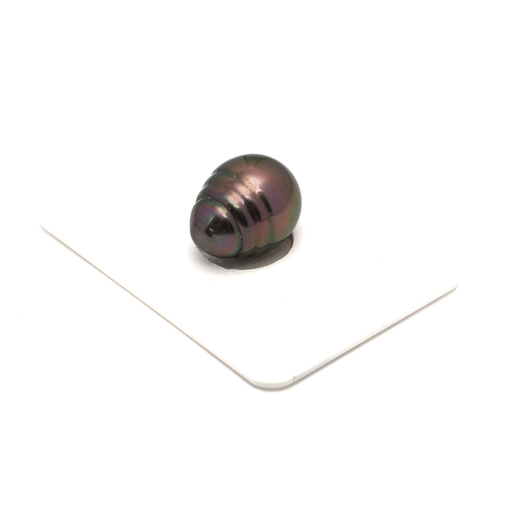 1pcs "High Luster" Green Cherry 12.6mm - CL AAA Quality Tahitian Pearl Single LP2335 CMP9