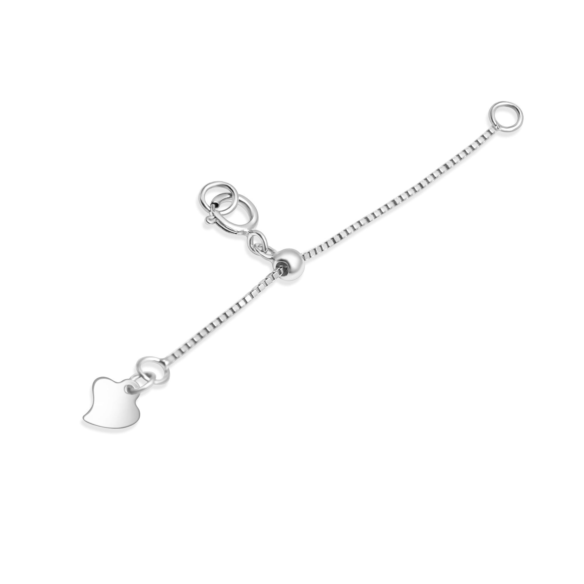 Extender Chain Adjustable 925 Silver for Pearl Necklace or Bracelet SC572