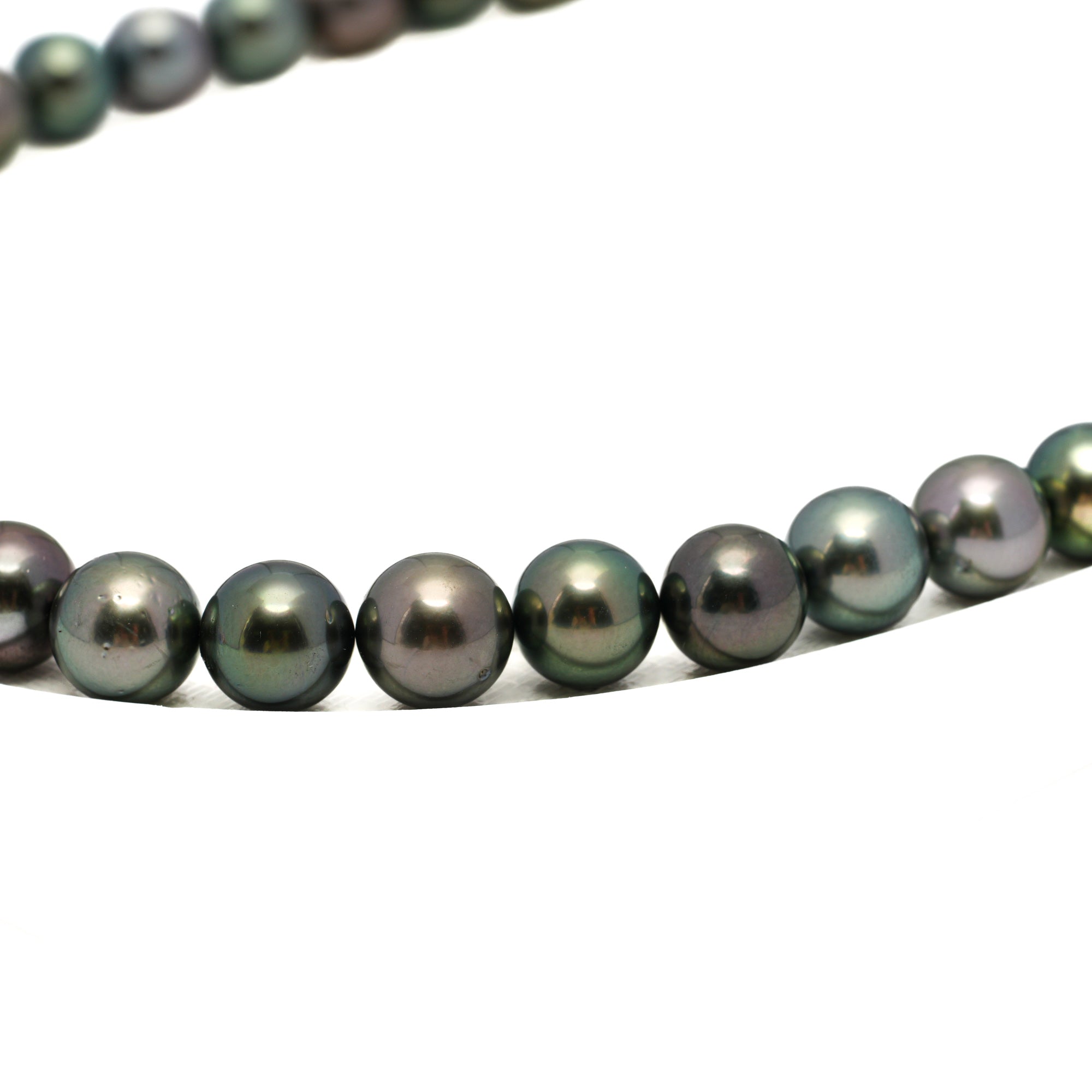 47pcs Multicolor 8-9mm - RSR AAA/AA Quality Tahitian Pearl Necklace NL1696 OR13