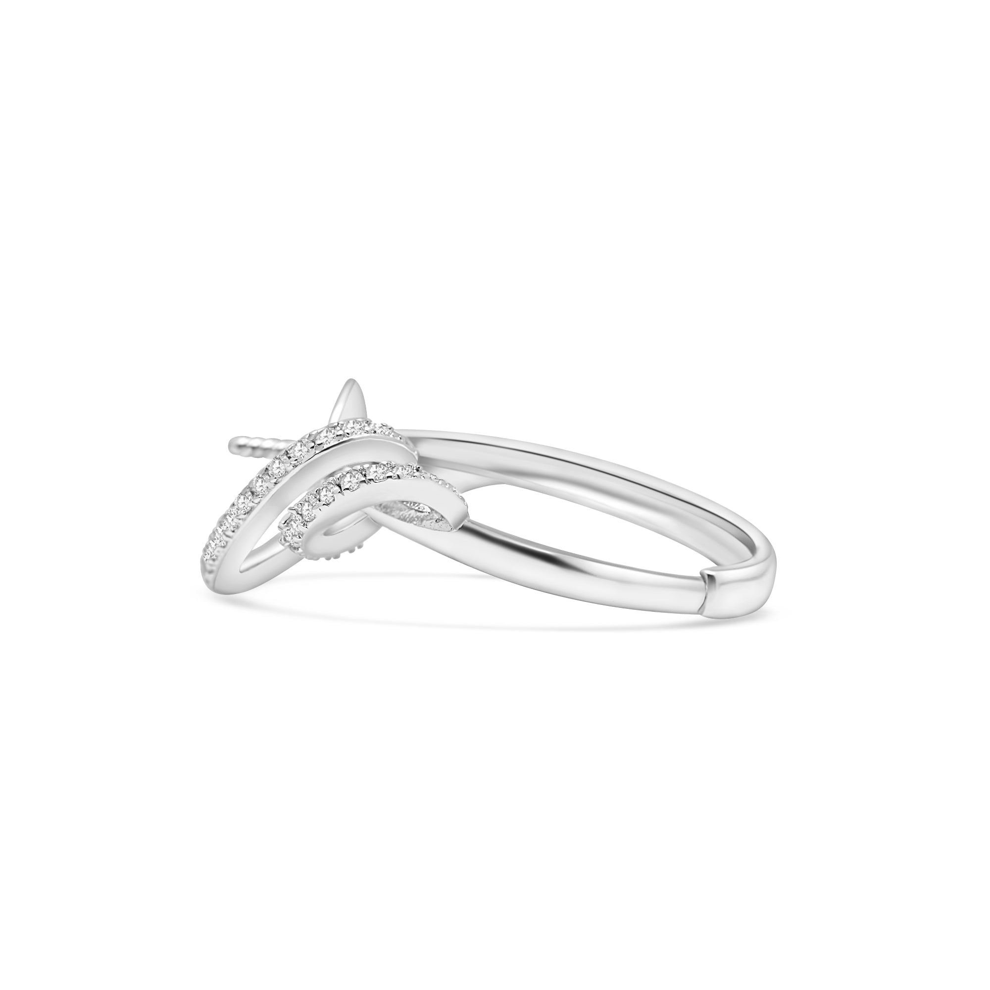 Adjustable Ring 925 Silver for Pearl SC470/SC470G