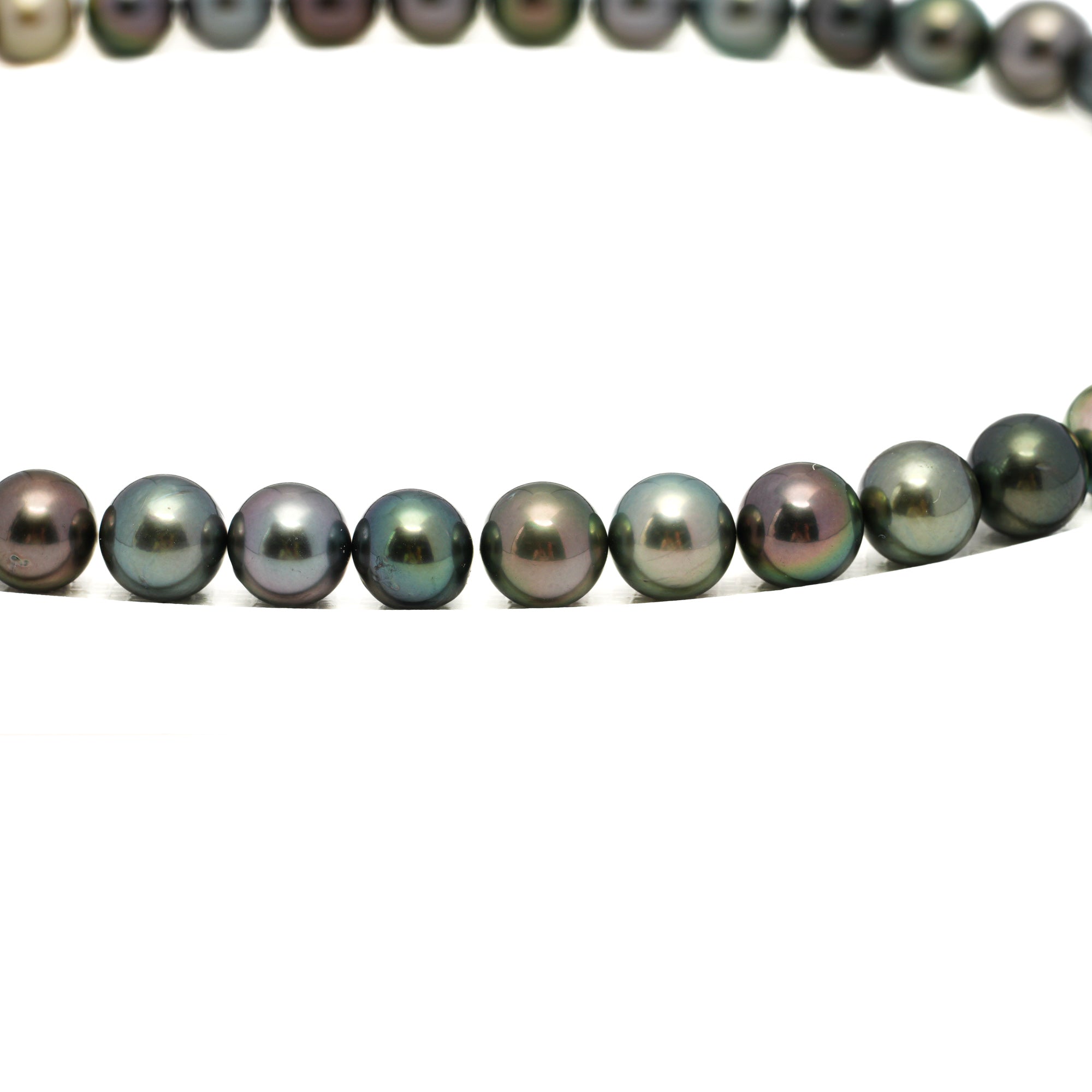 47pcs Multicolor 8-9mm - RSR AAA/AA Quality Tahitian Pearl Necklace NL1696 OR13