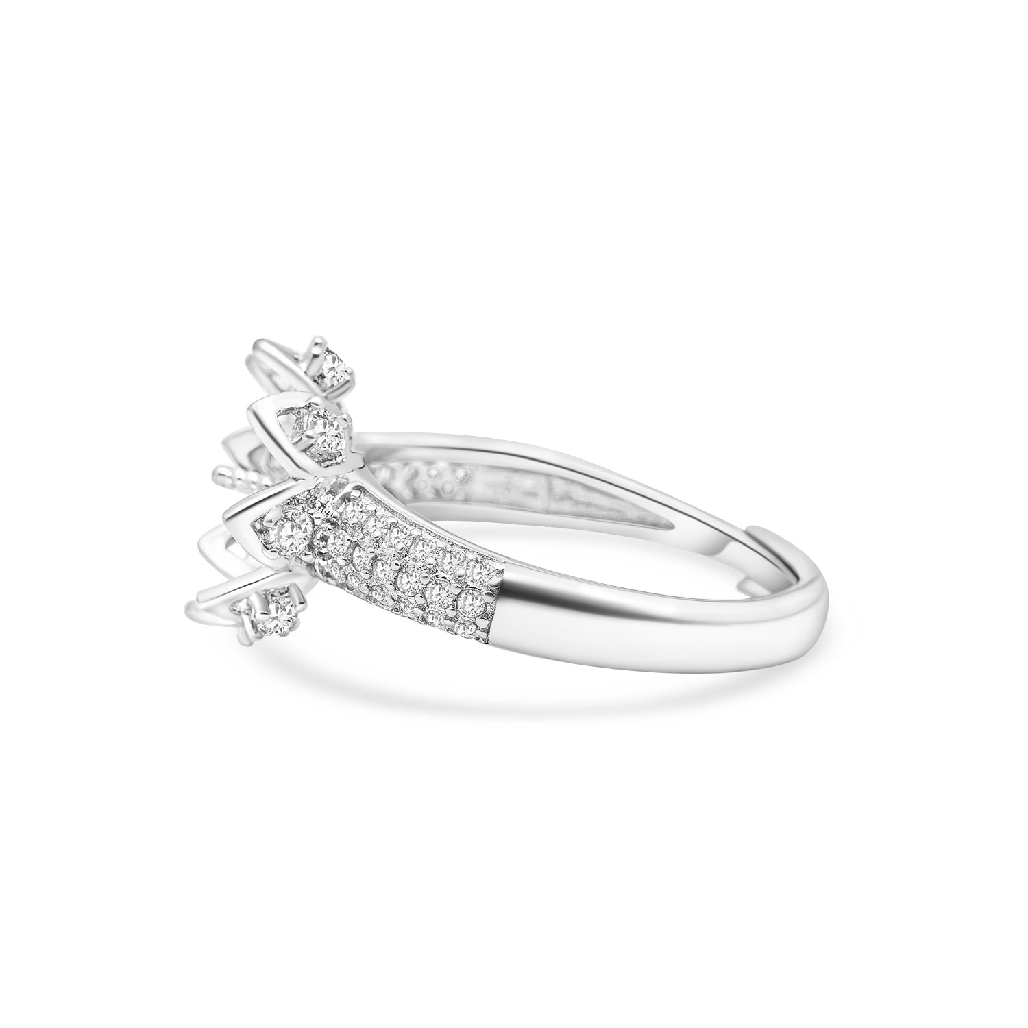 Adjustable Ring 925 Silver for pearl SC265