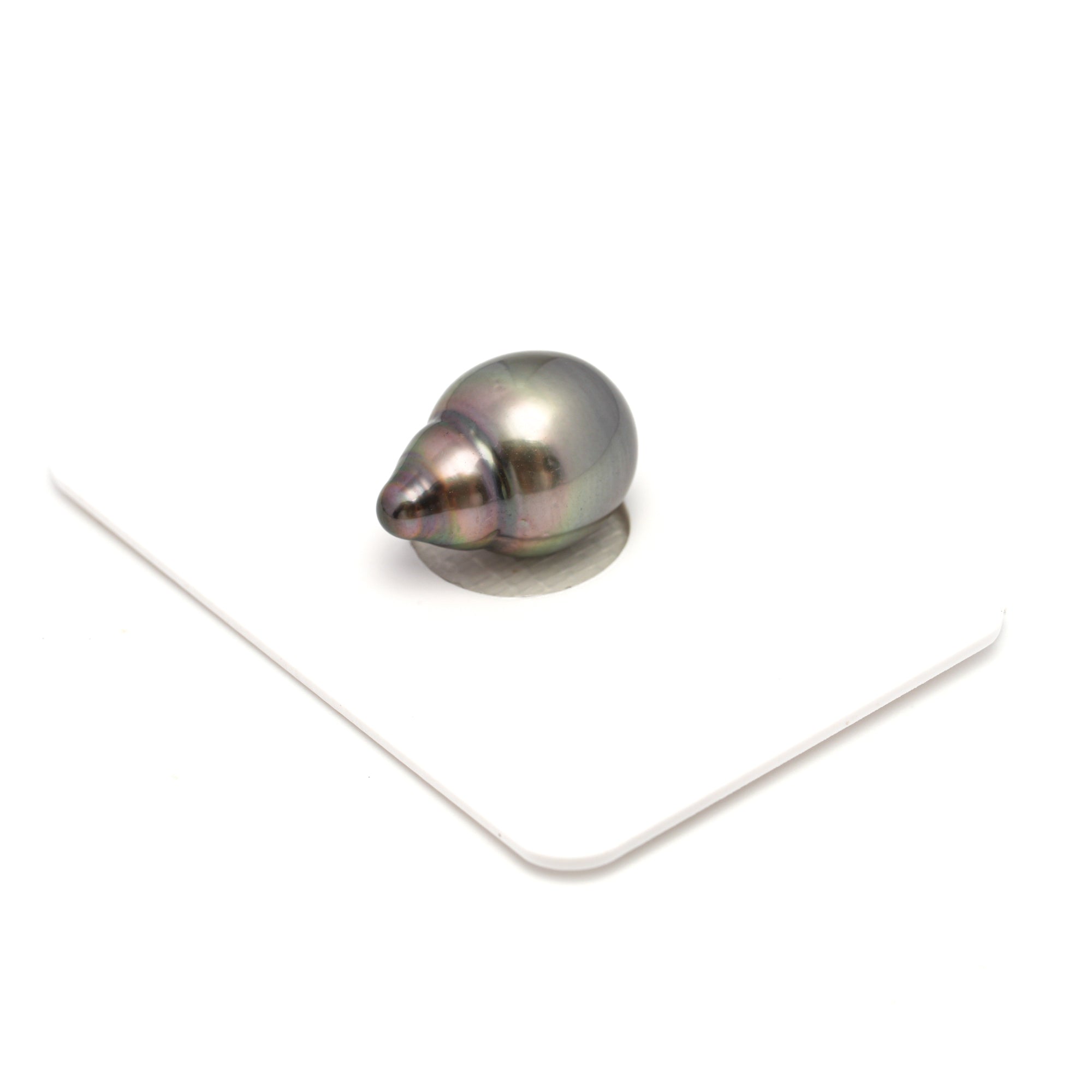 1pcs "High Luster" Green 11.3mm - SB AAA Quality Tahitian Pearl Single LP2250 OR12