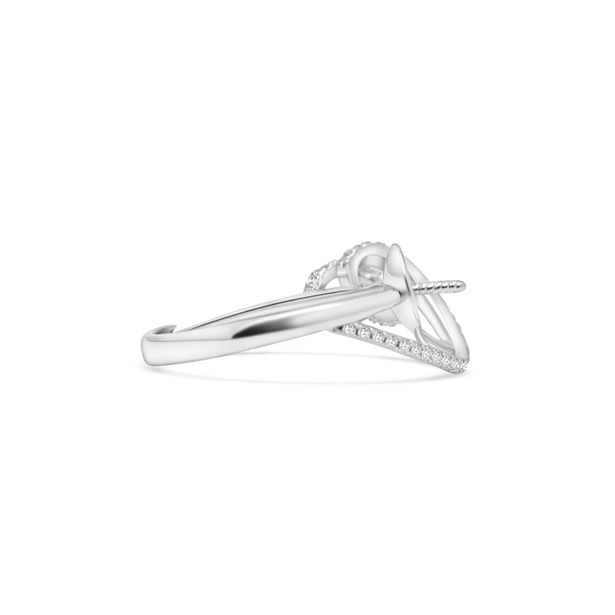 Adjustable Ring 925 Silver for Pearl SC470/SC470G