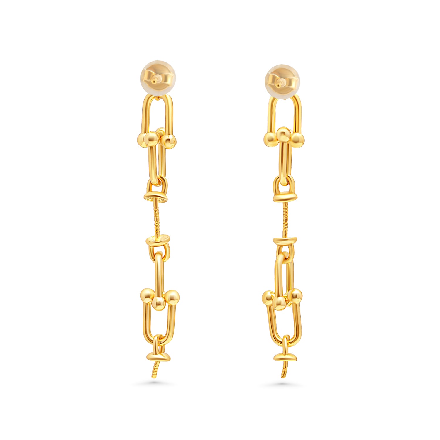 Dangle Earring Bails 925 Silver for Pearl SC335