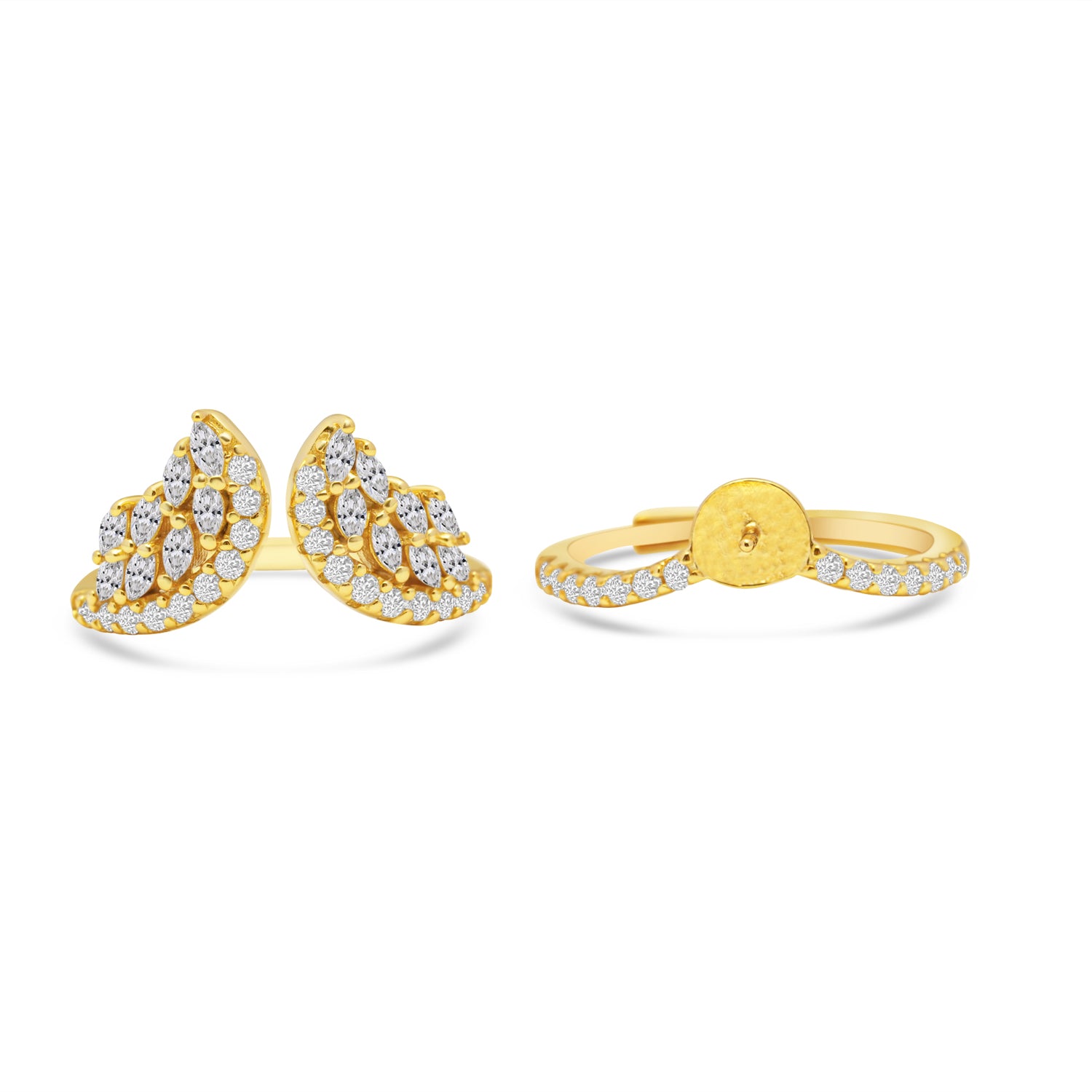 Adjustable Ring 925 Silver for pearl SC410G
