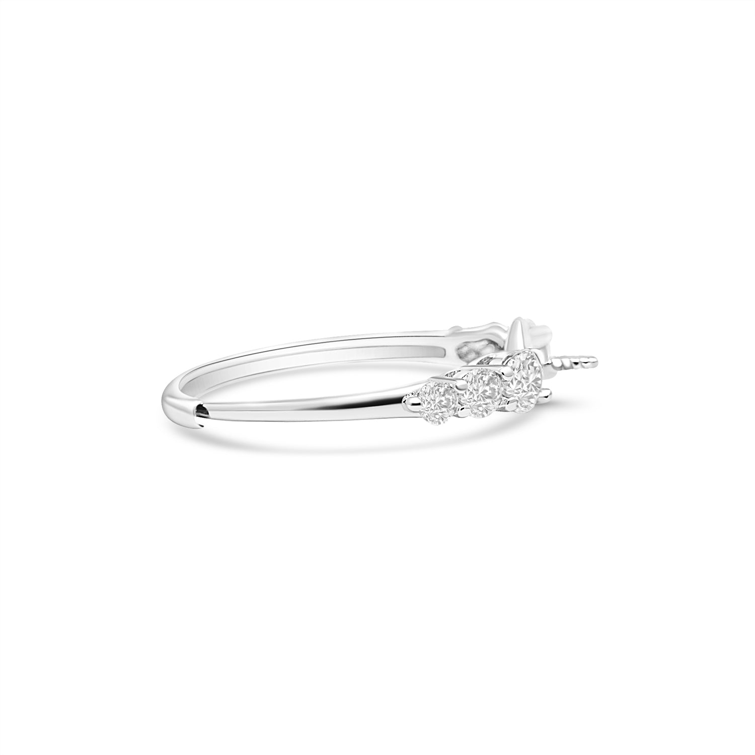 Adjustable Ring 925 Silver for pearl SC375