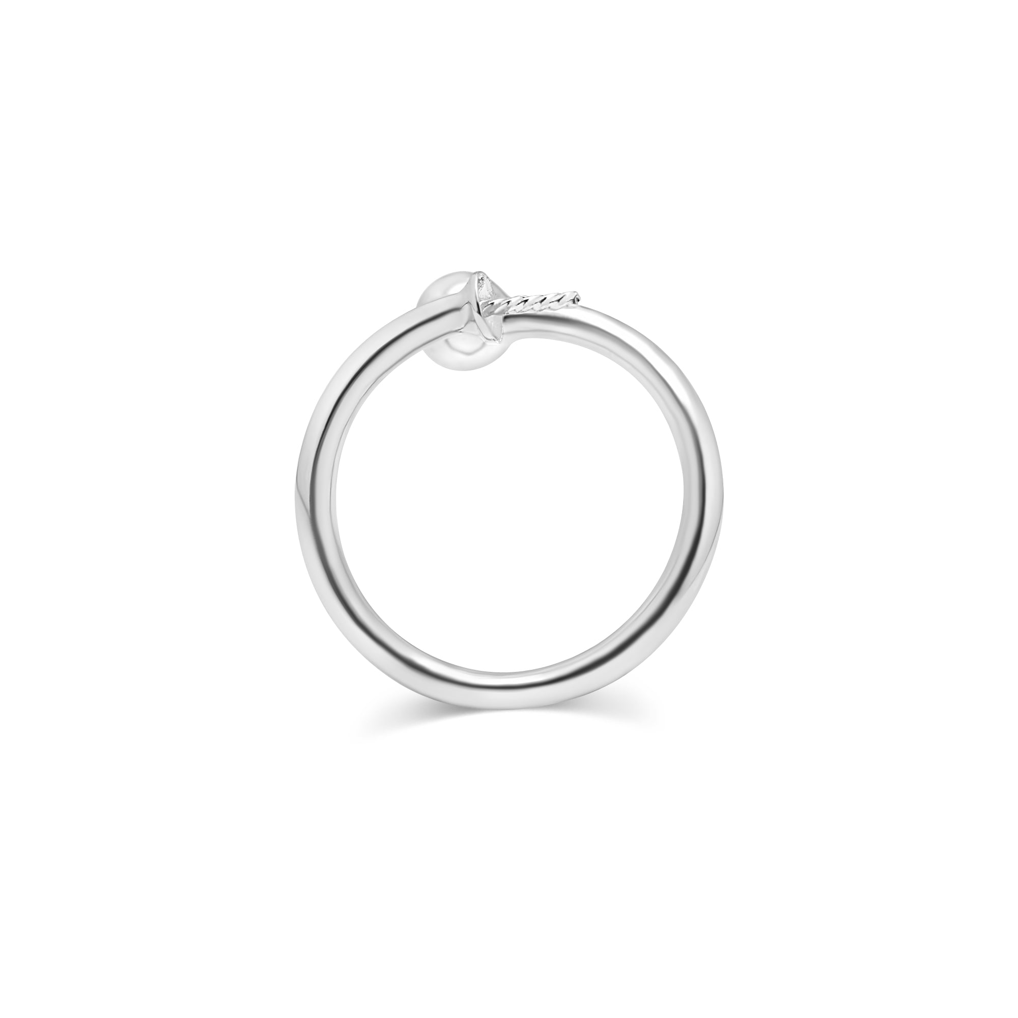 Adjustable Ring 925 Silver for pearl SC512