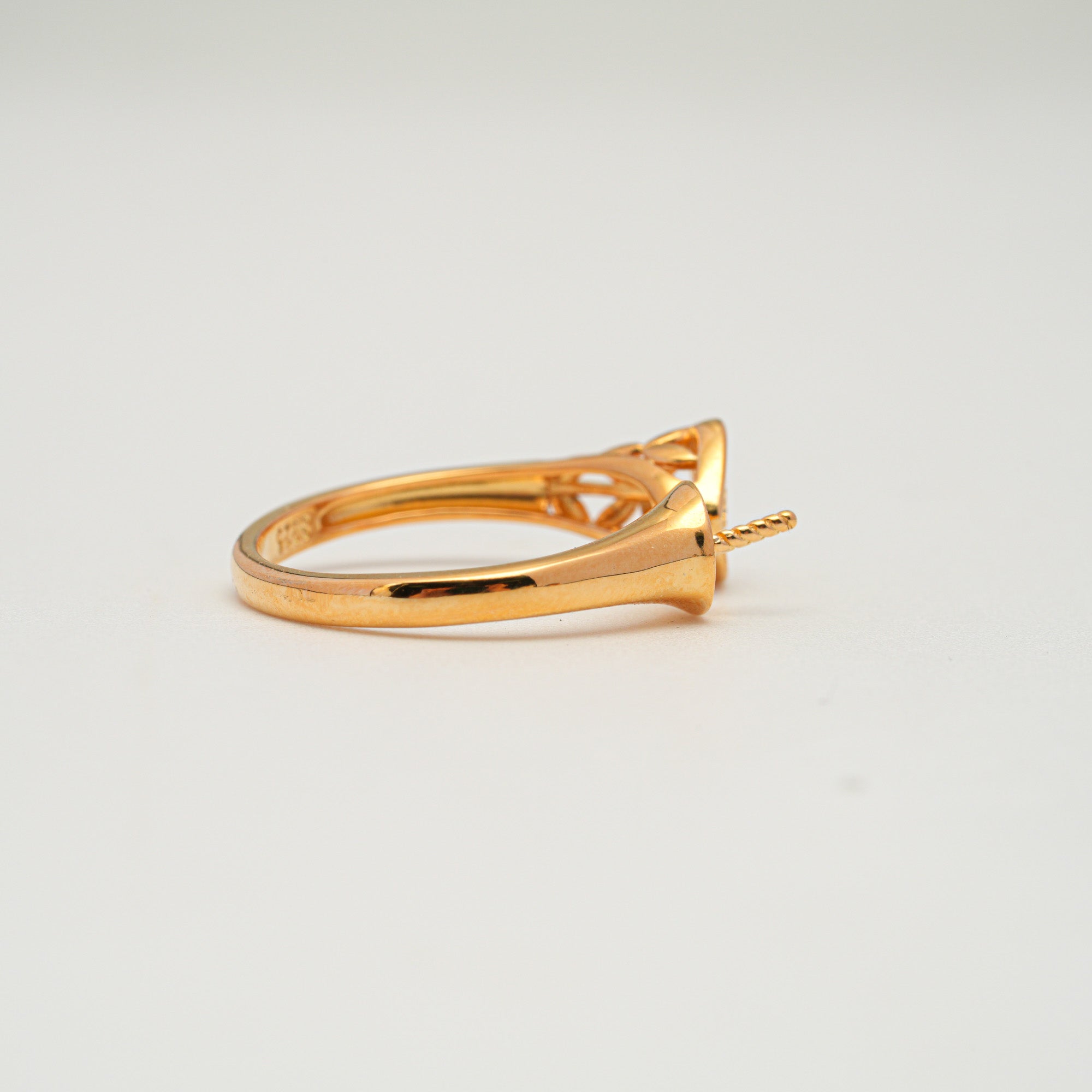 Adjustable Ring 925 Silver for pearl SC544G