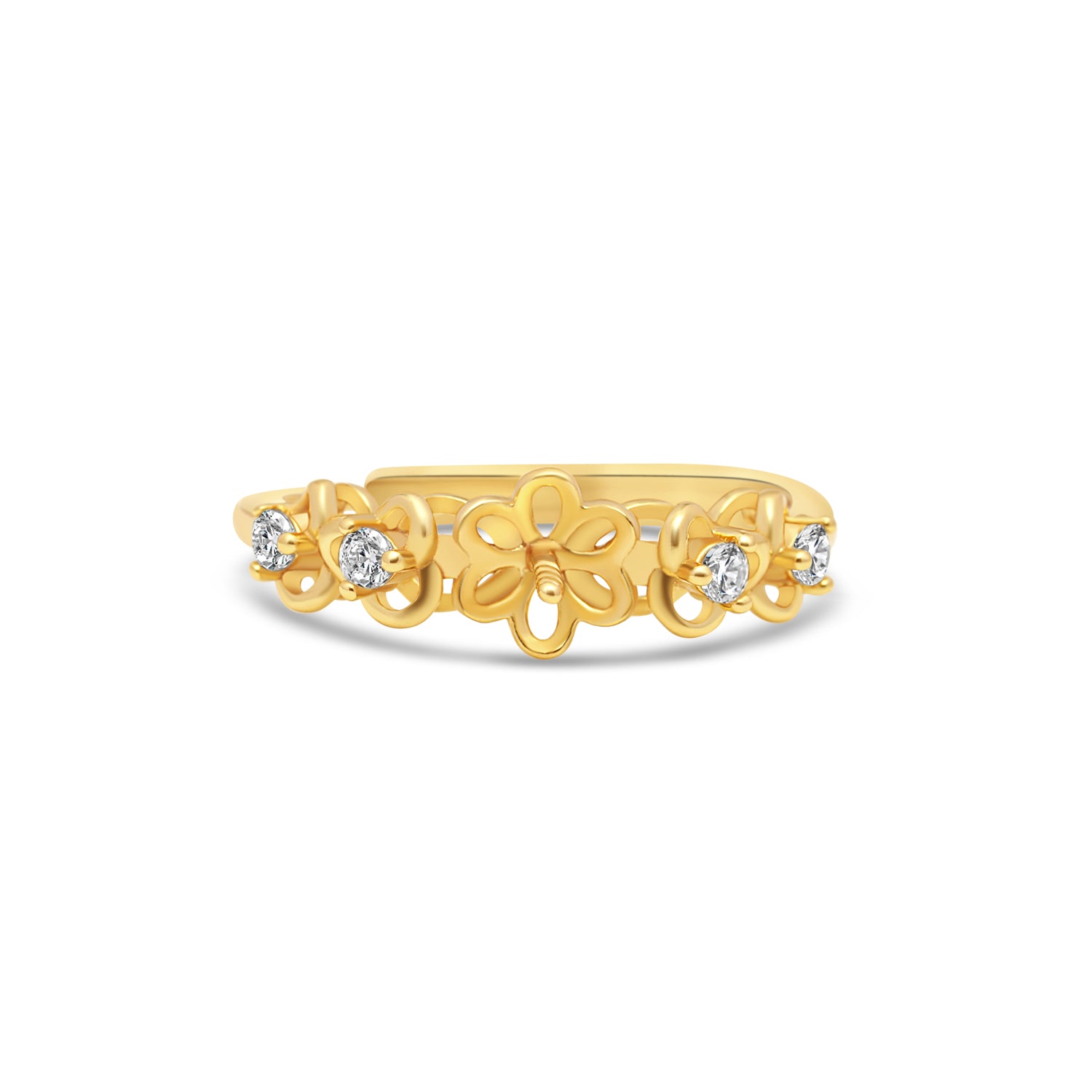 Adjustable Ring 925 Silver for pearl SC430G