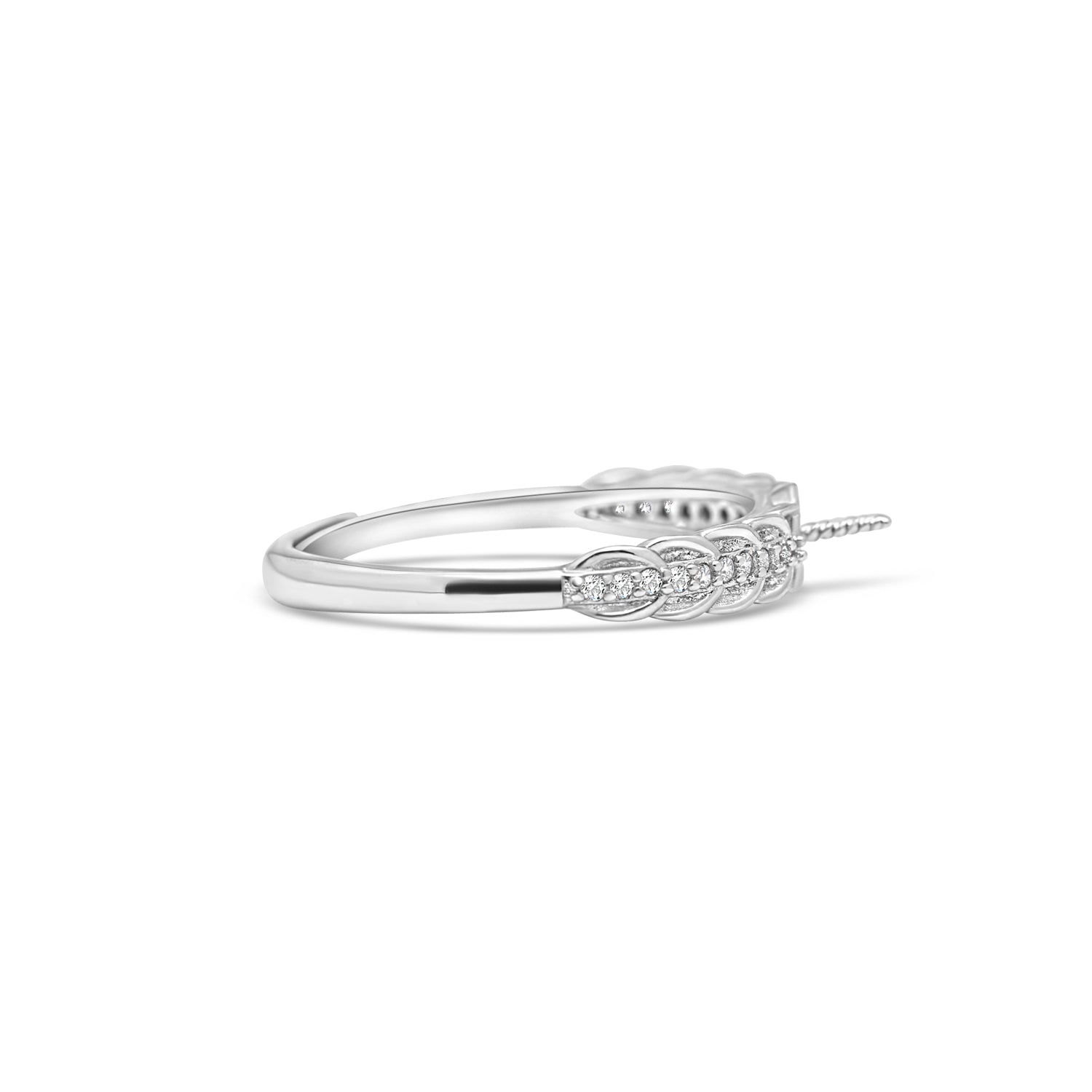 Adjustable Ring 925 Silver for pearl SC372