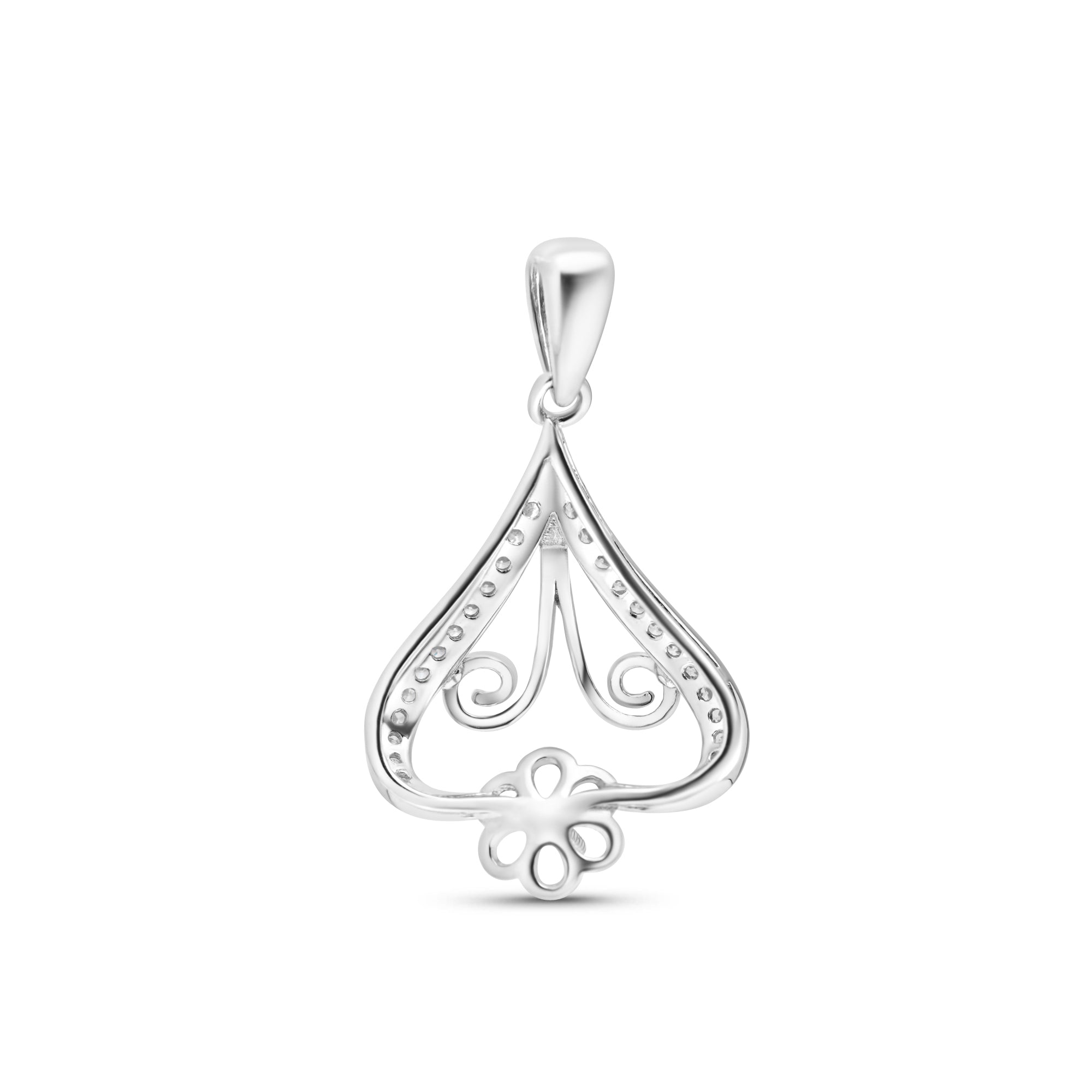 Pendant Clasp 925 Silver for Pearl SC302