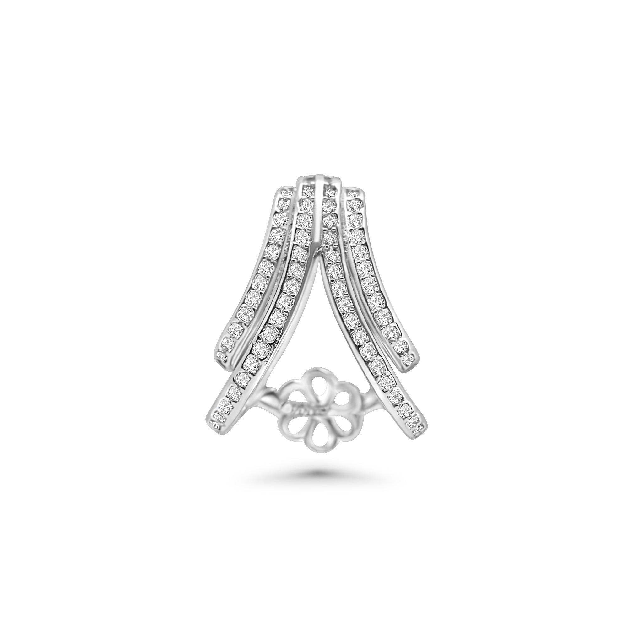 Pendant Clasp 925 Silver for Pearl SC490
