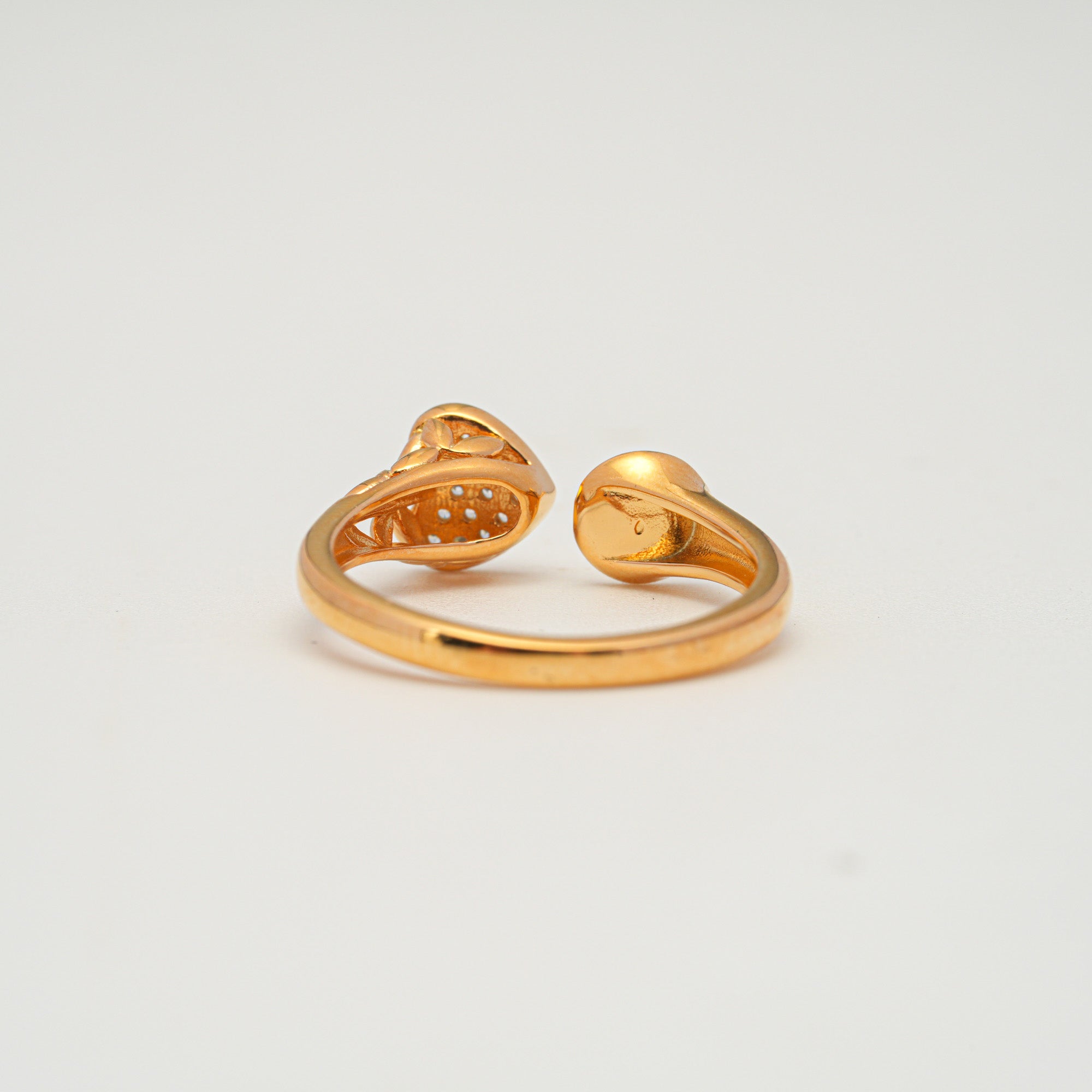 Adjustable Ring 925 Silver for pearl SC544G