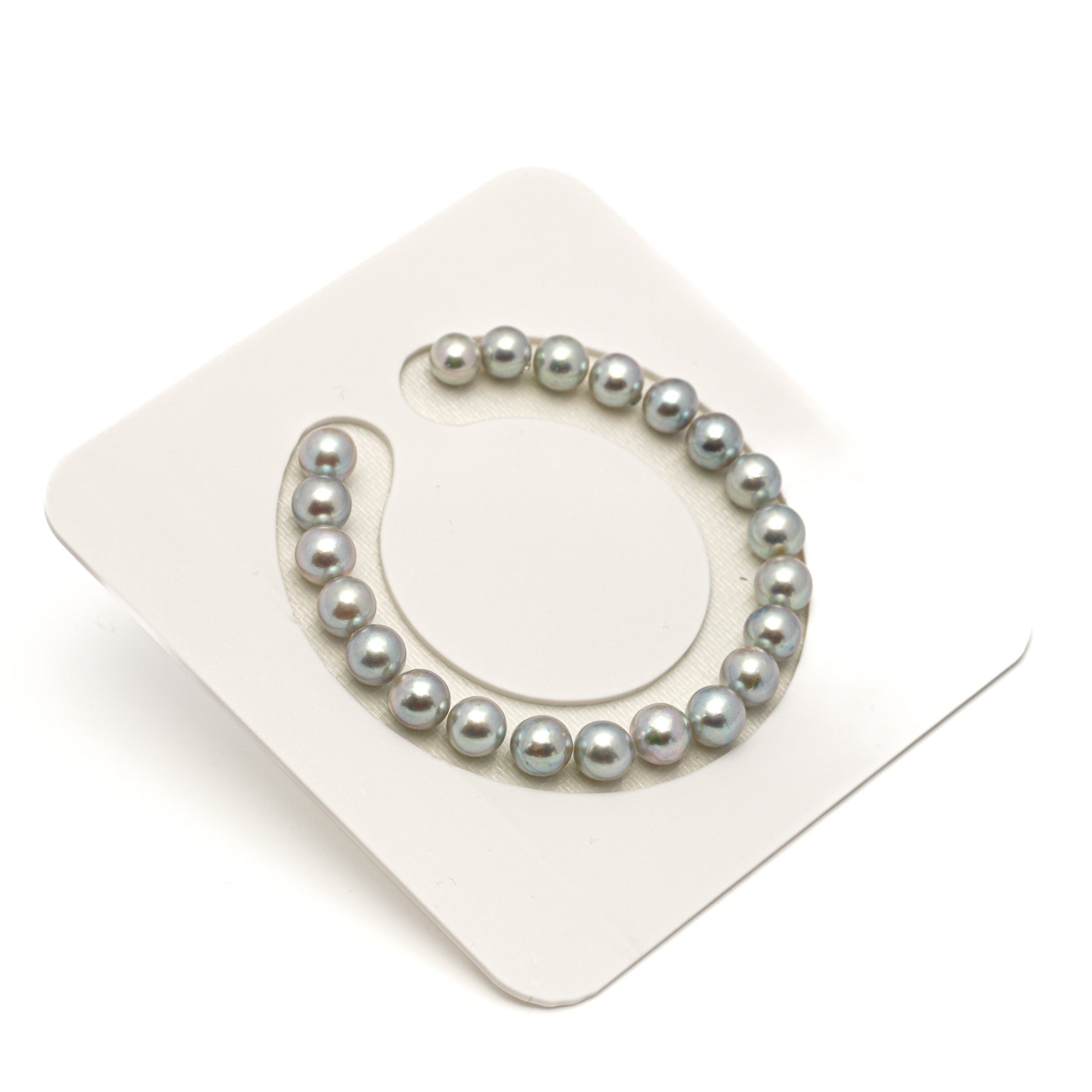 22pcs Akoya Pearl Light 7-7.9mm - SR/NR AA Quality Bracelet AKBR2391 CMA1