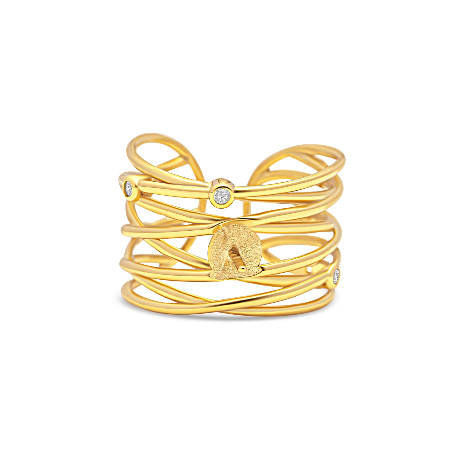 Adjustable Ring 925 Silver for pearl SC351G