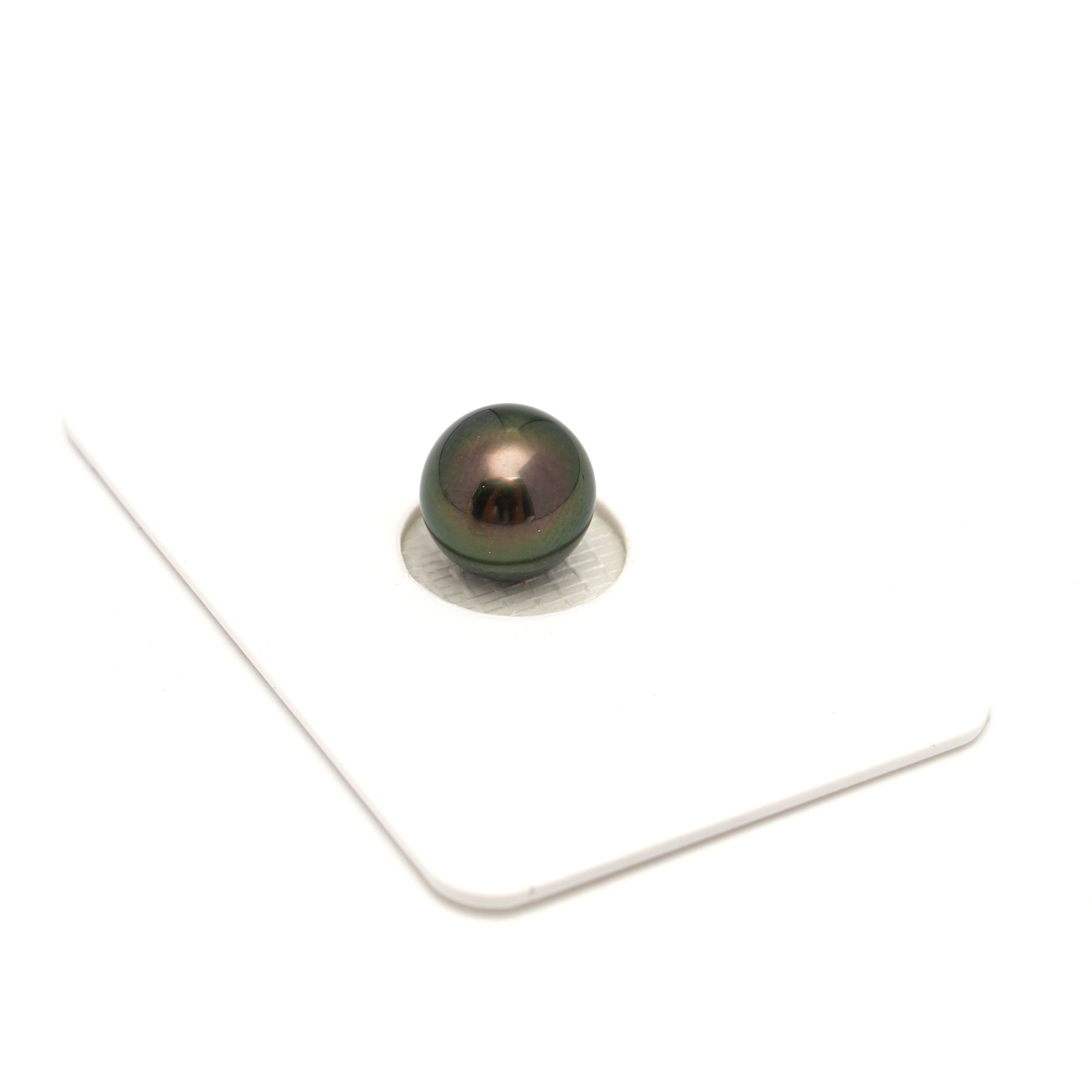 1pcs Green 9.5mm - SR/NR AA Quality Tahitian Pearl Single LP2369 OR13