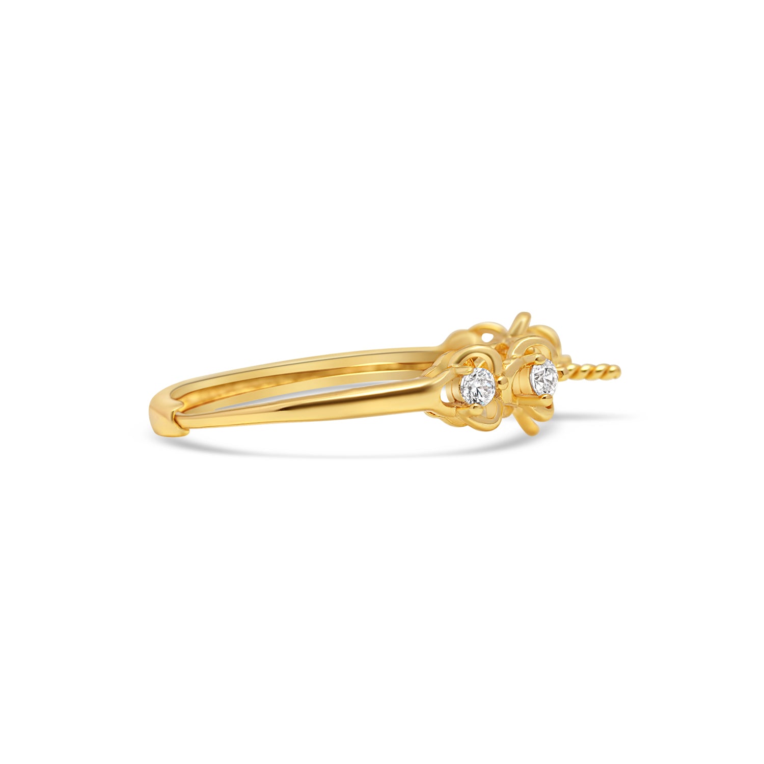 Adjustable Ring 925 Silver for pearl SC430G