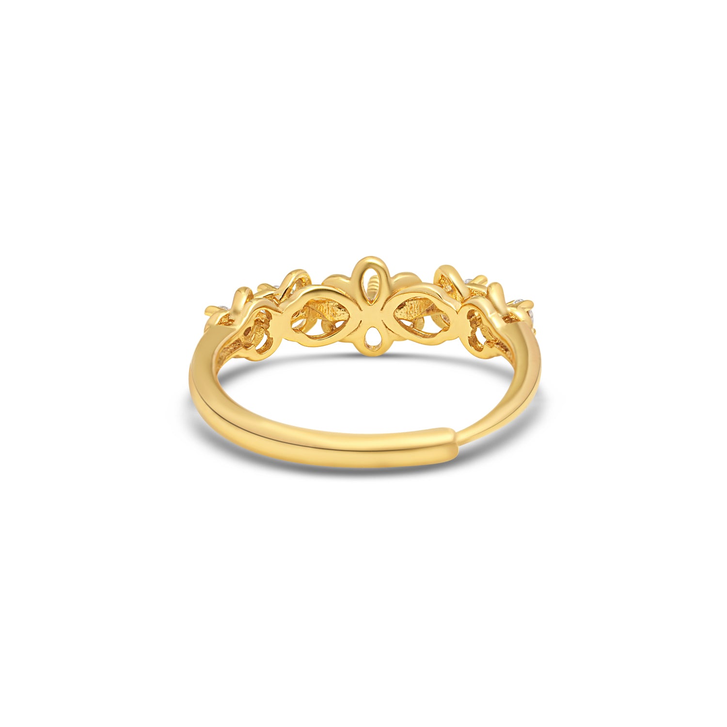 Adjustable Ring 925 Silver for pearl SC430G