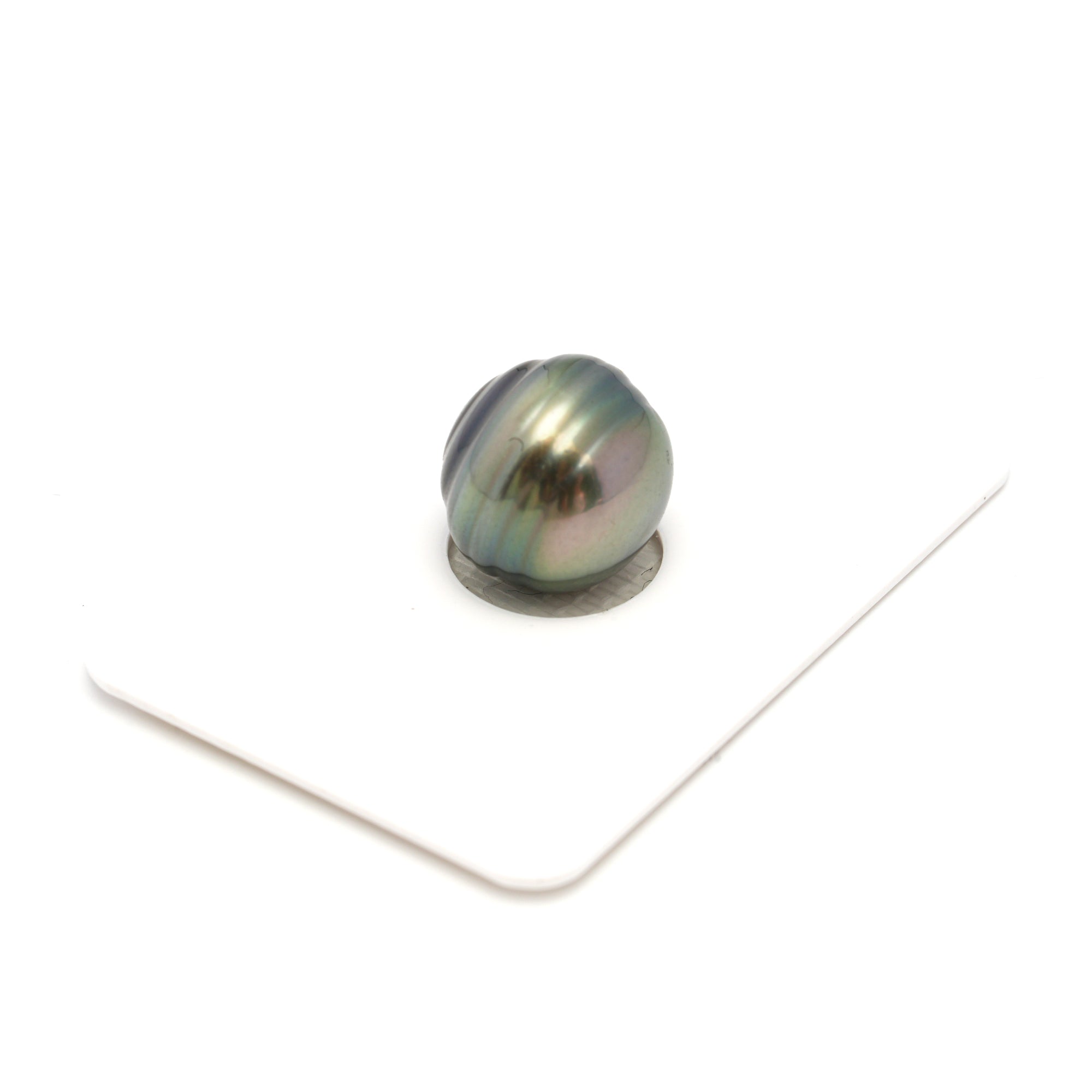 1pcs Green 13.6mm - CL AAA Quality Tahitian Pearl Single LP2251 OR12