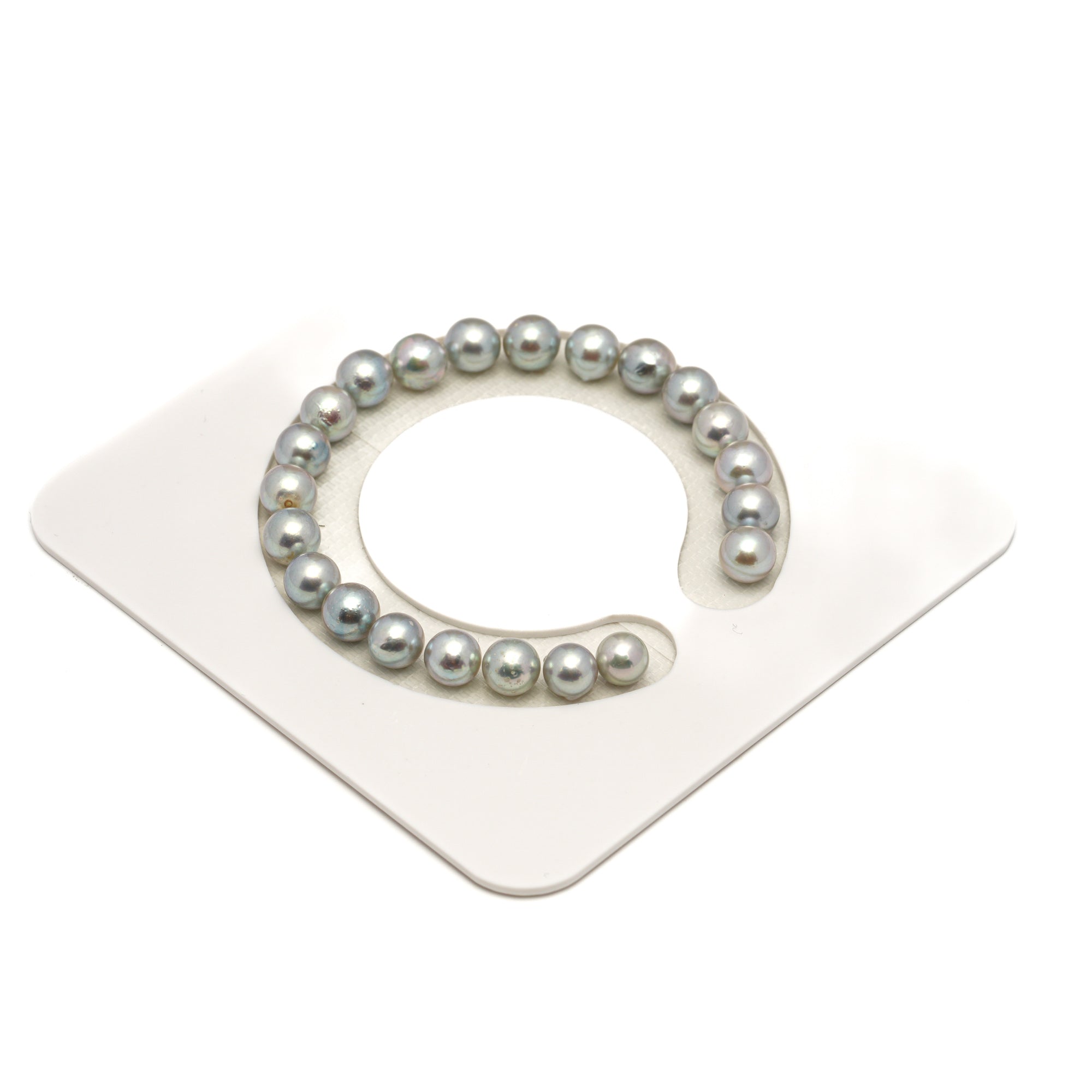 22pcs Akoya Pearl Light 7-7.9mm - SR/NR AA Quality Bracelet AKBR2391 CMA1
